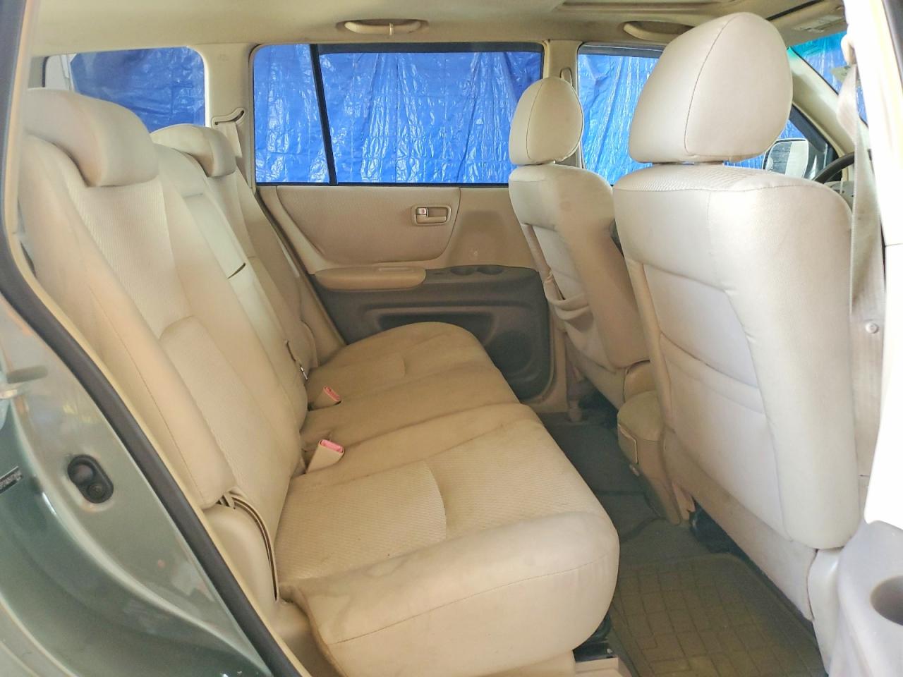 2005 Toyota Highlander Limited Зеленый vin: JTEEP21A050126544