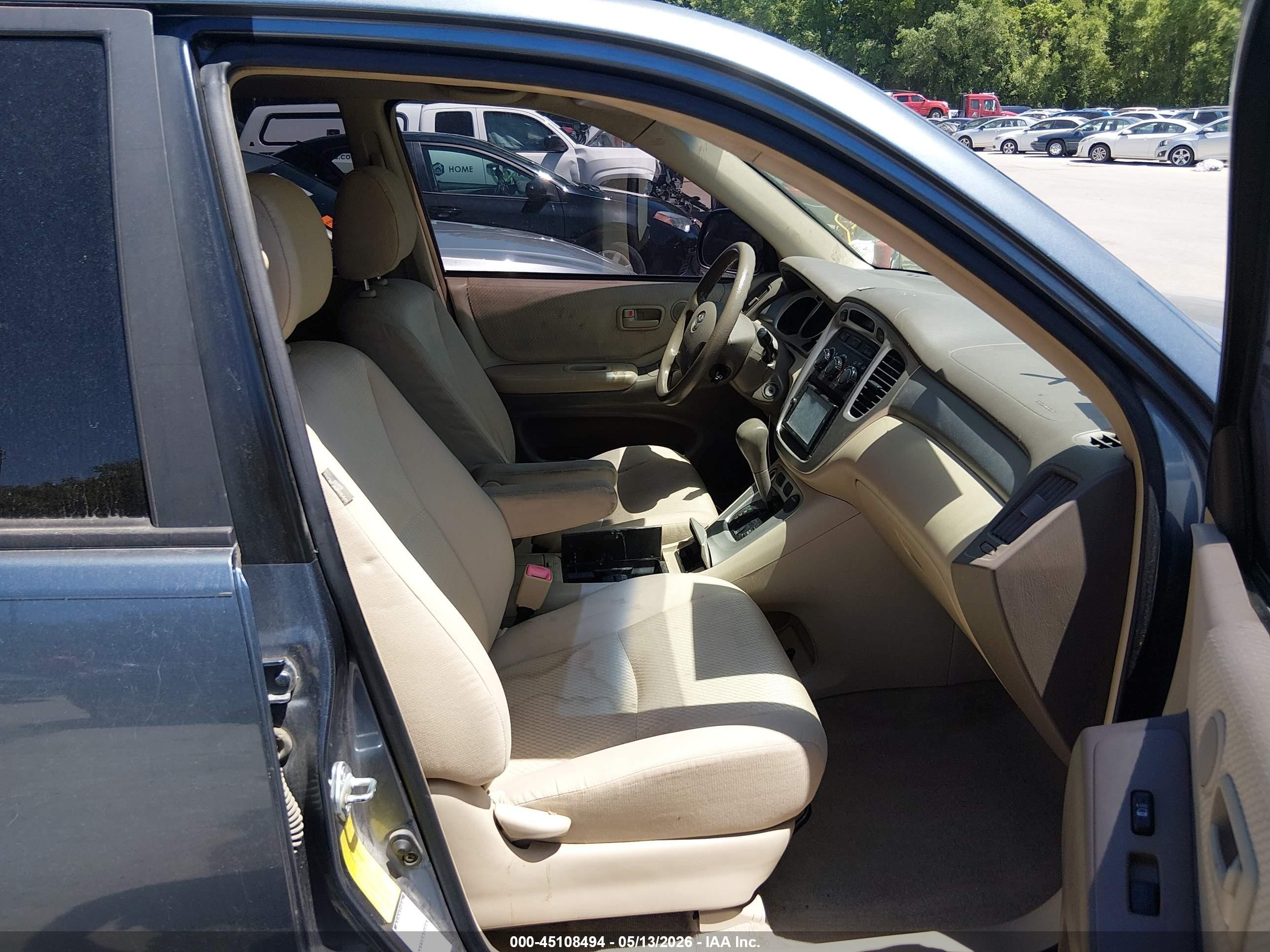 2005 Toyota Highlander V6 Синий vin: JTEEP21A050128696