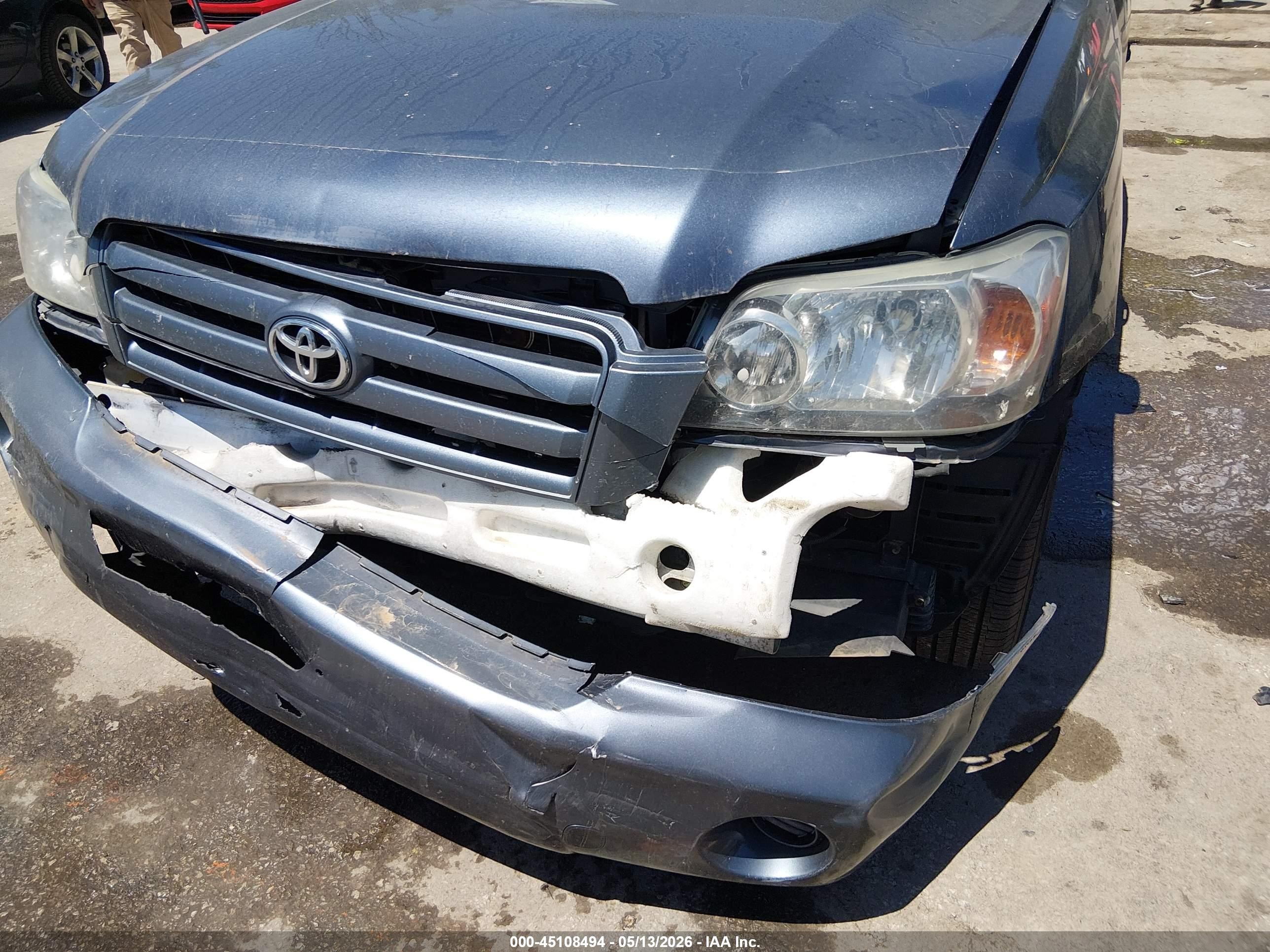2005 Toyota Highlander V6 Синий vin: JTEEP21A050128696