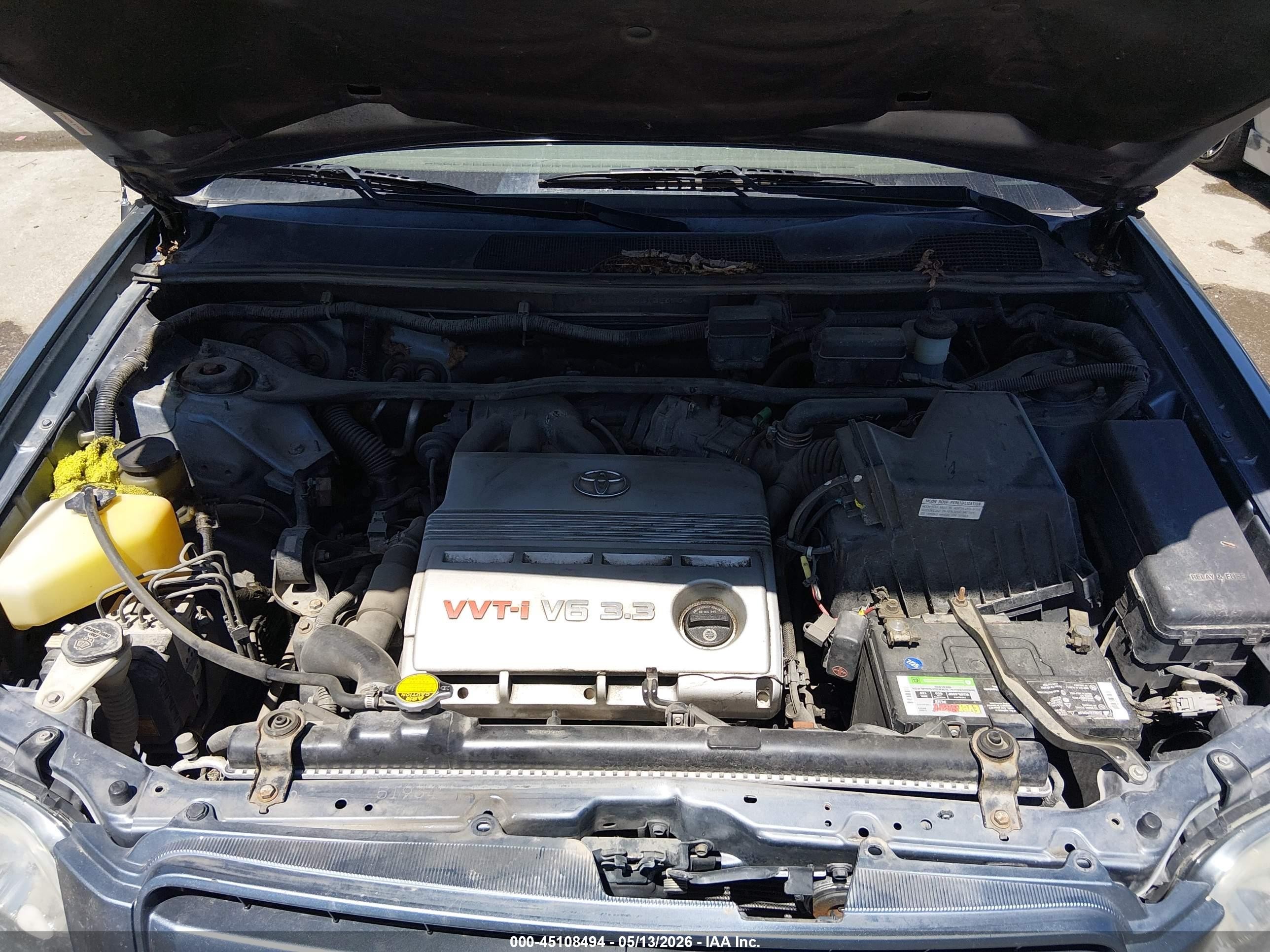 2005 Toyota Highlander V6 Синий vin: JTEEP21A050128696