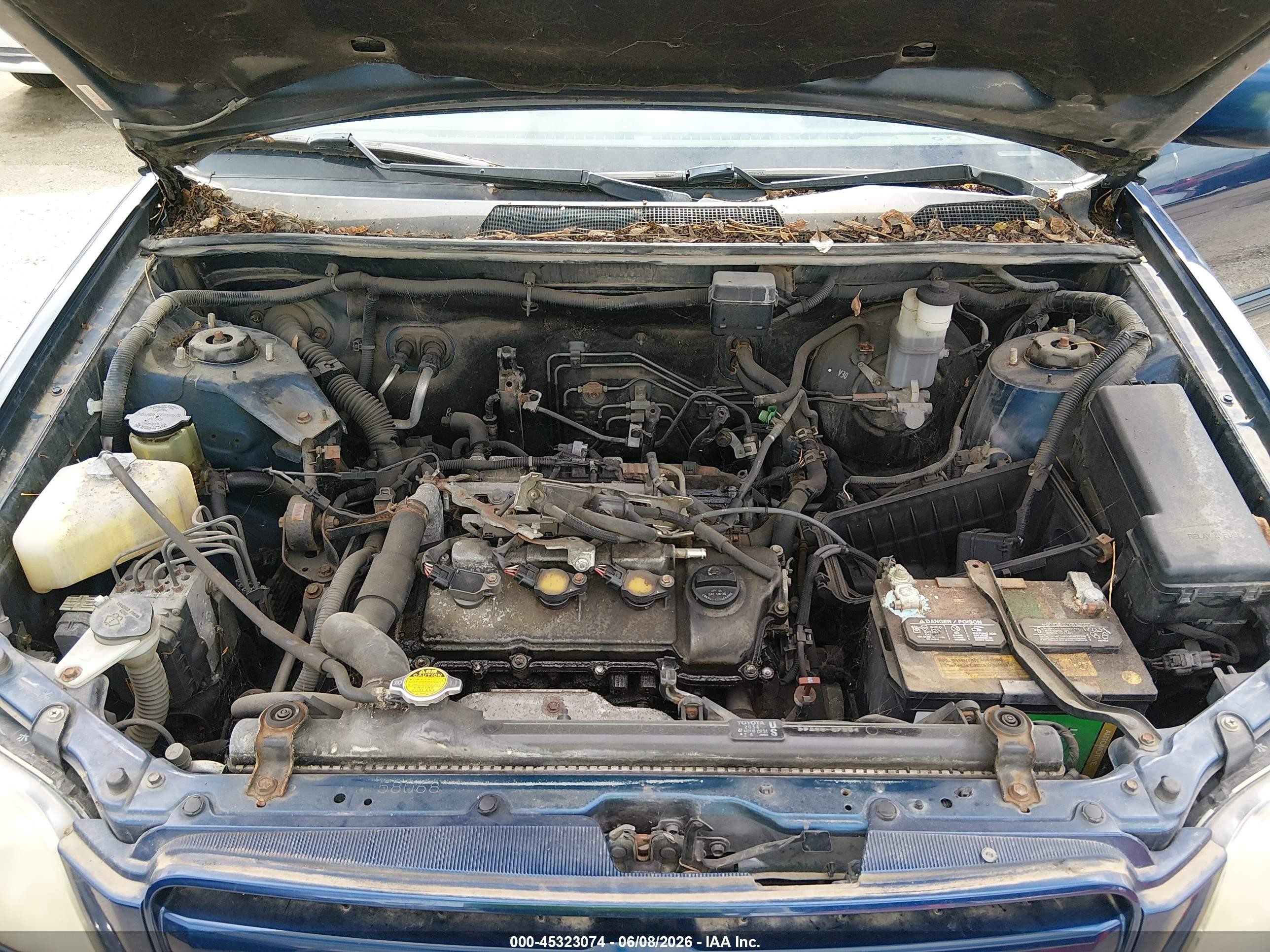 2005 Toyota Highlander Limited V6 Dark Blue vin: JTEEP21A050134076