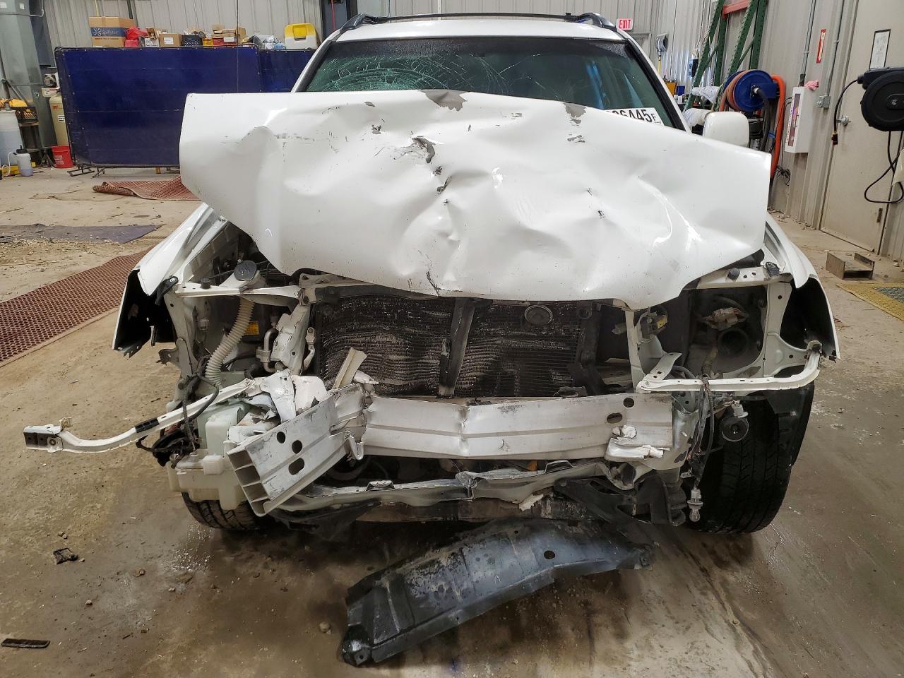 2007 Toyota Highlander Base Белый vin: JTEEP21A070189310