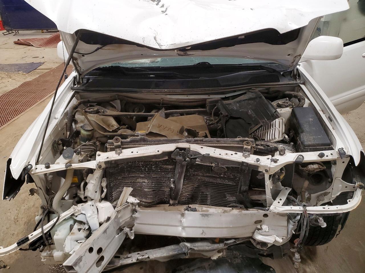 2007 Toyota Highlander Base Белый vin: JTEEP21A070189310