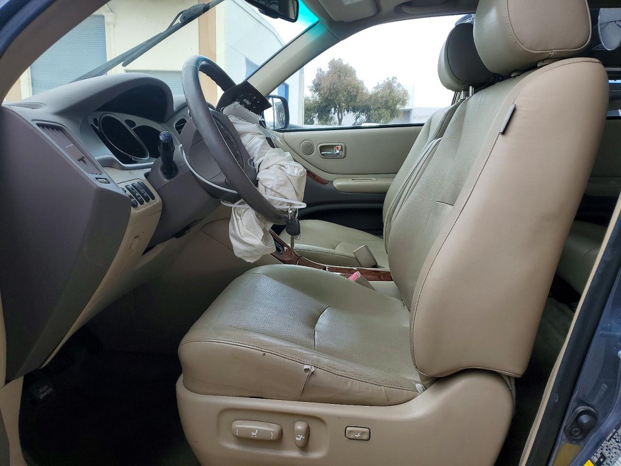 2007 Toyota Highlander Limited Gray vin: JTEEP21A070214223