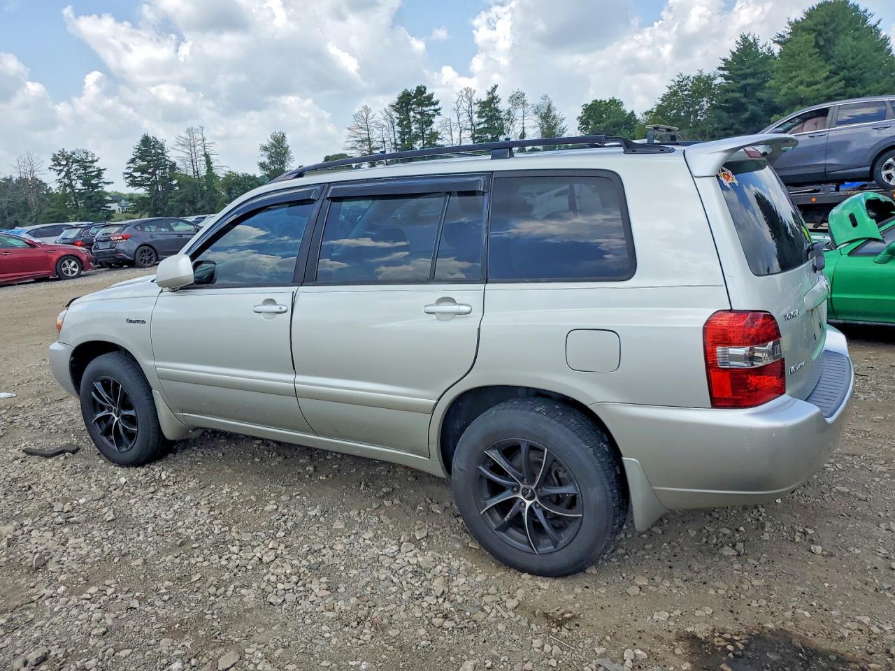 2004 Toyota Highlander Limited Серебряный vin: JTEEP21A140005178