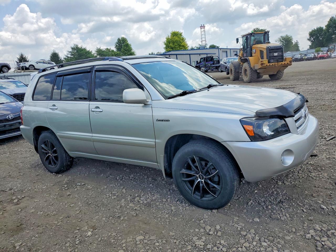 2004 Toyota Highlander Limited Серебряный vin: JTEEP21A140005178
