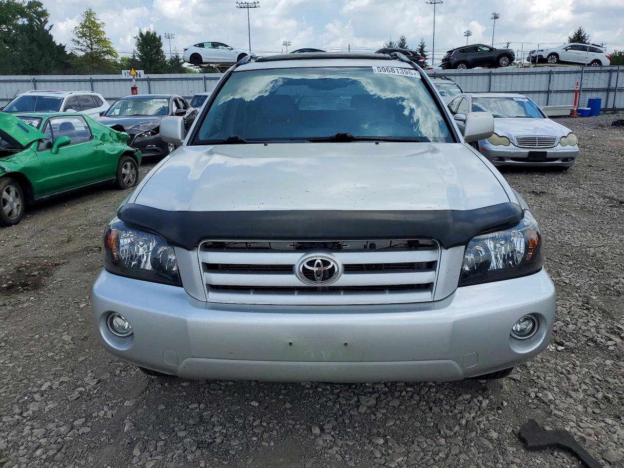 2004 Toyota Highlander Limited Серебряный vin: JTEEP21A140005178