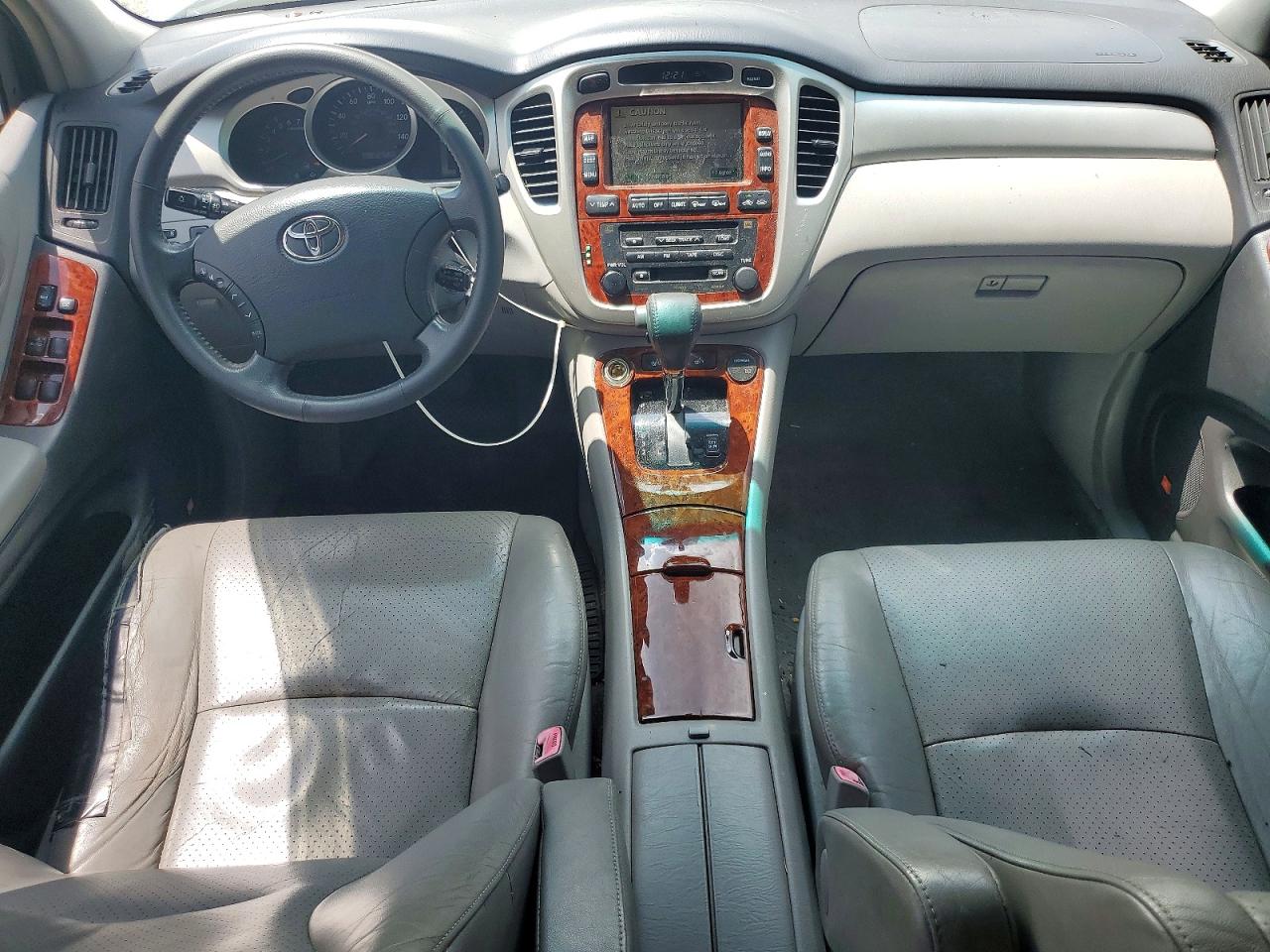 2004 Toyota Highlander Limited Серебряный vin: JTEEP21A140005178