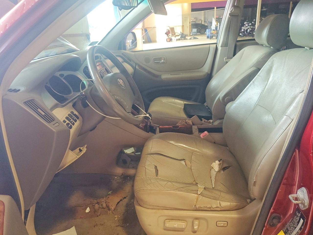 2004 Toyota Highlander Limited Red vin: JTEEP21A140022191