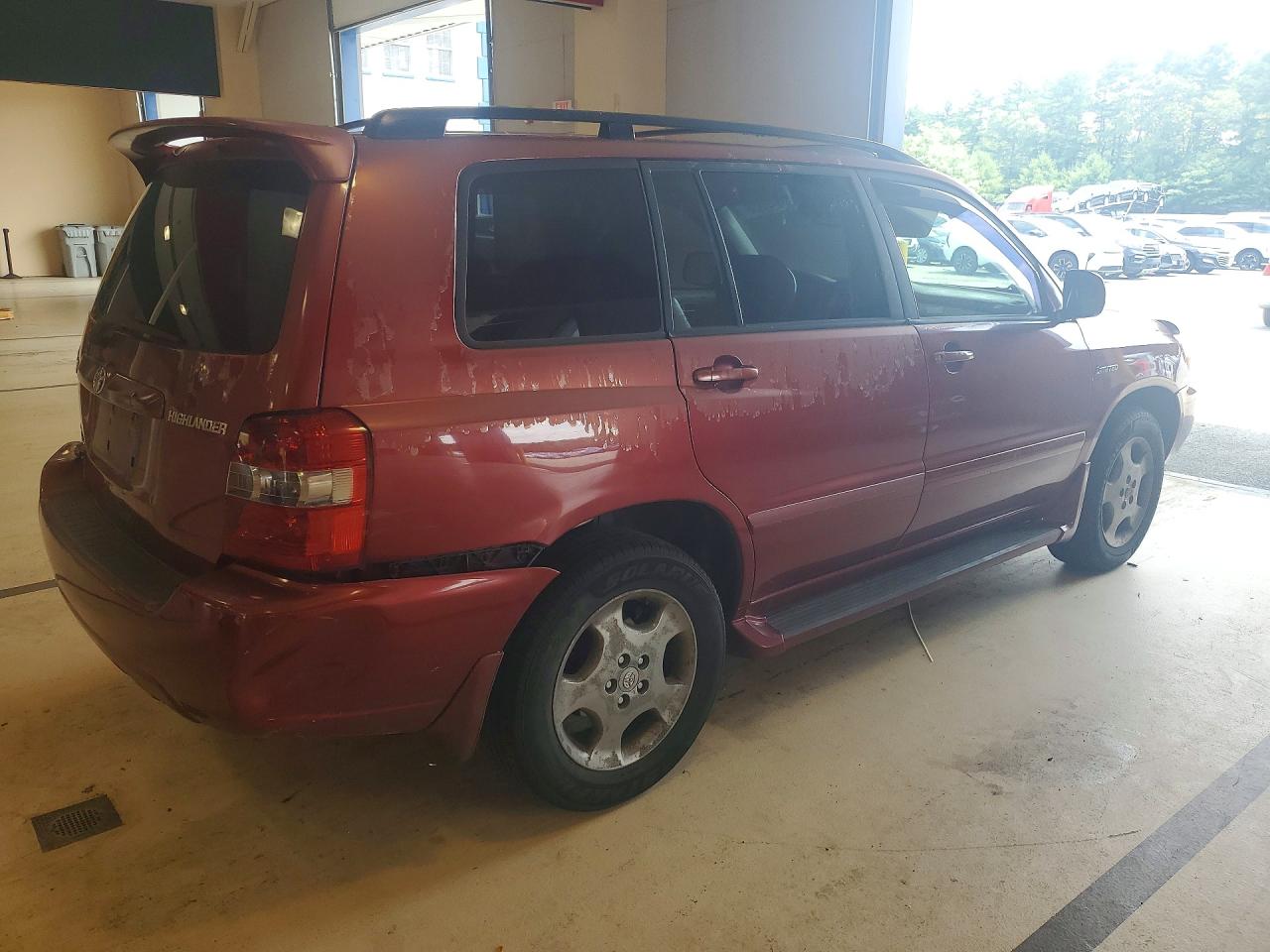 2004 Toyota Highlander Limited Red vin: JTEEP21A140022191