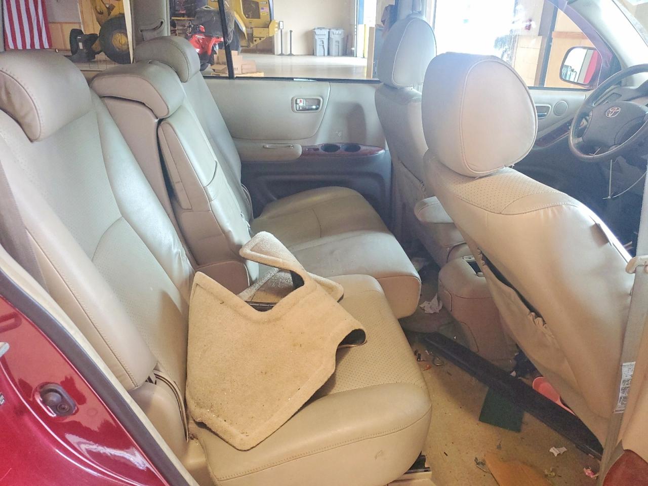 2004 Toyota Highlander Limited Red vin: JTEEP21A140022191