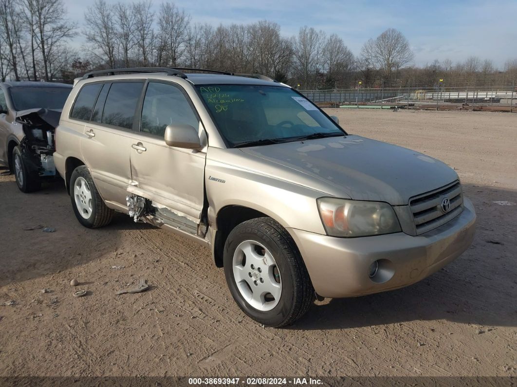 tyoページ Price & History 2004 Toyota Highlander Limited V6 3.3l V-6 Dohc