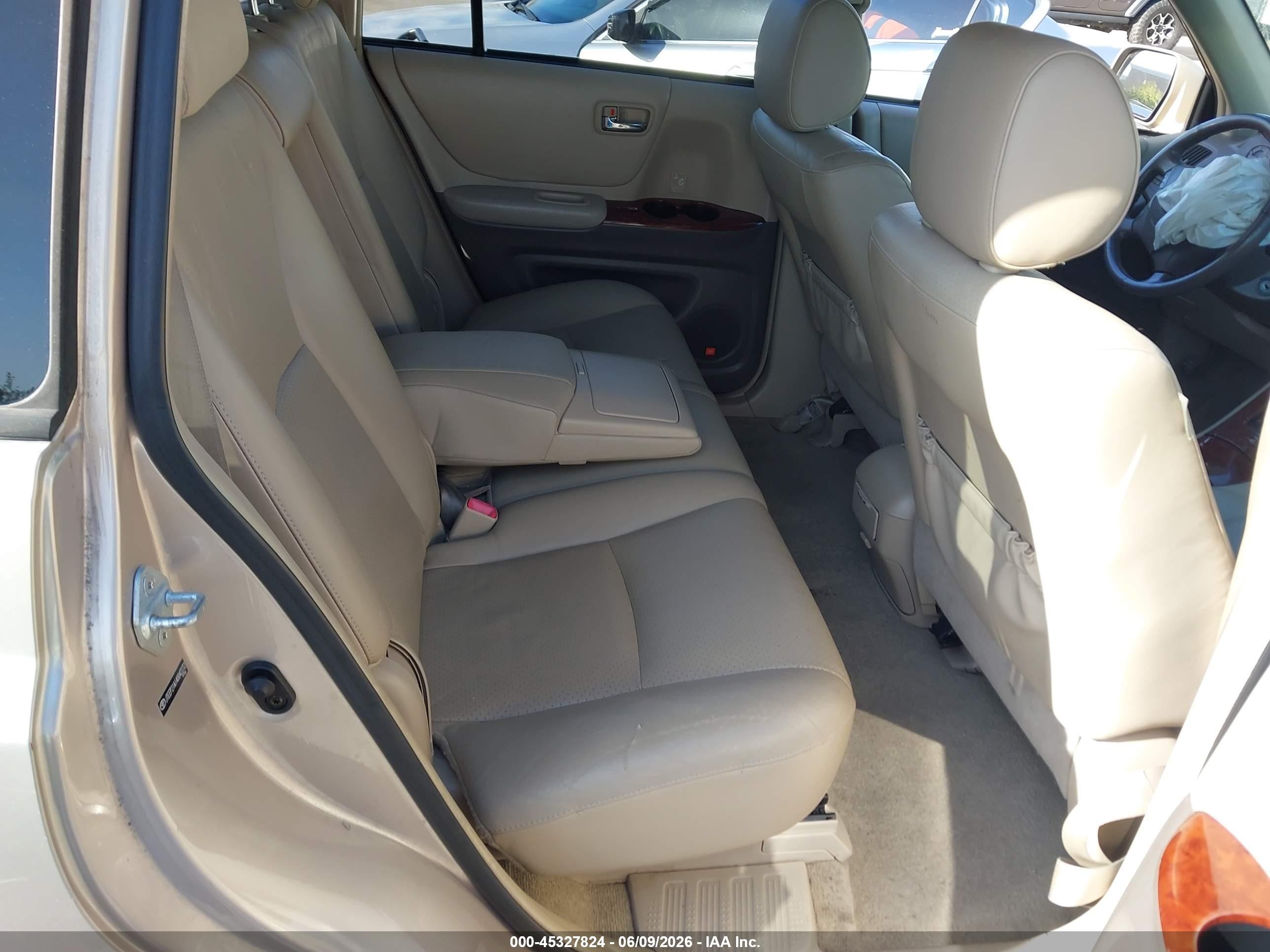 2004 Toyota Highlander Limited V6 Brown vin: JTEEP21A140042232