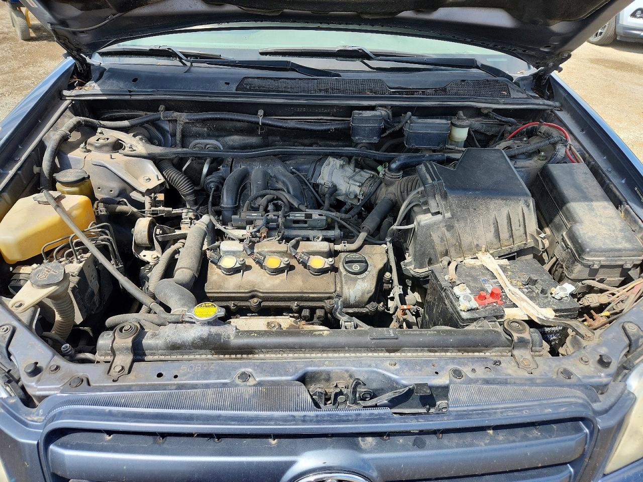 2004 Toyota Highlander Limited Blue vin: JTEEP21A140046457