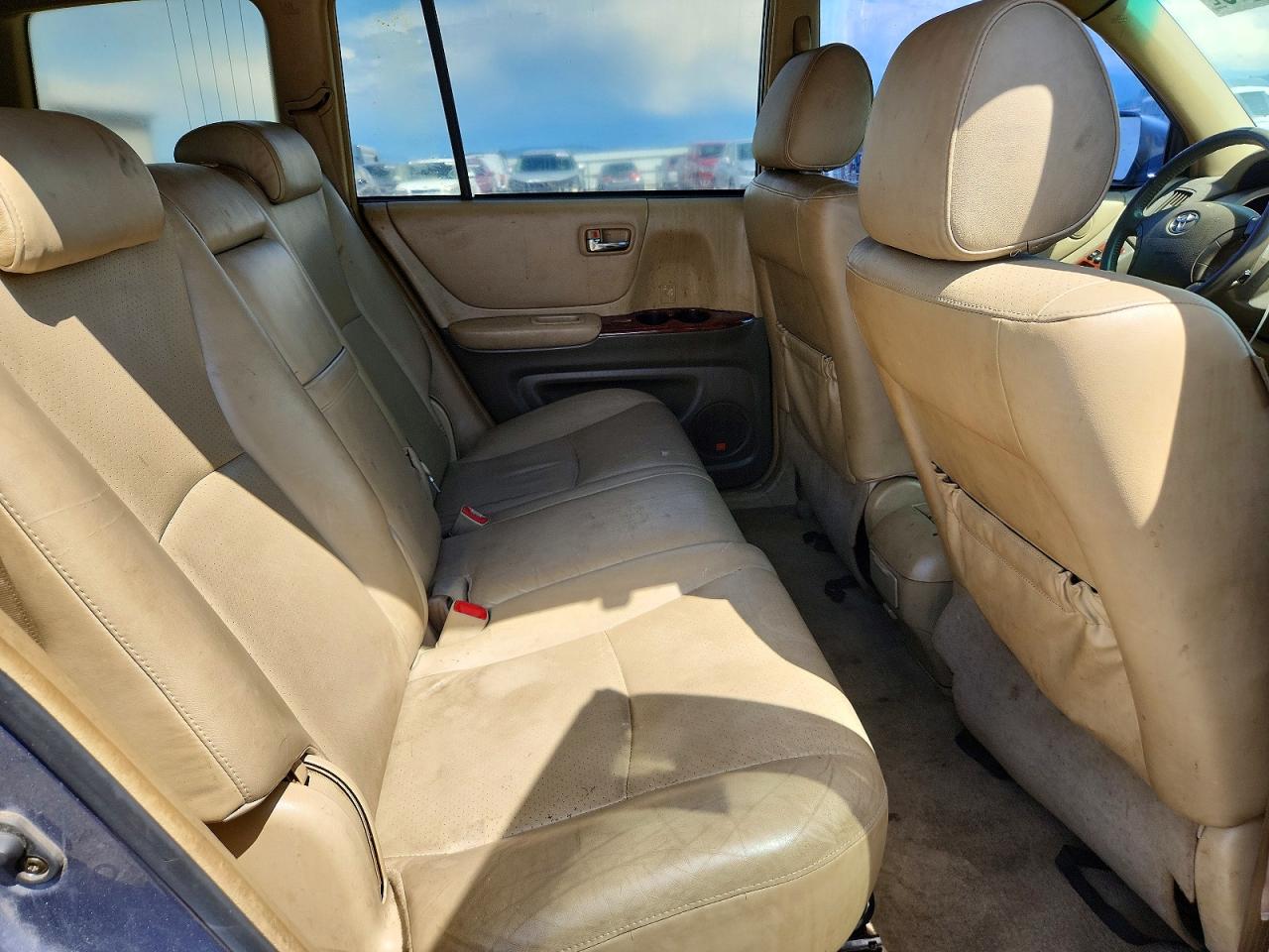 2004 Toyota Highlander Limited Blue vin: JTEEP21A140046457
