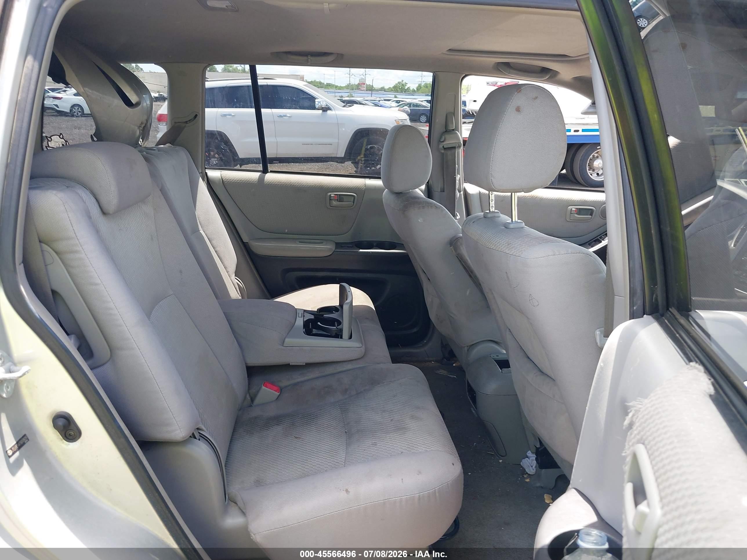 2005 Toyota Highlander V6 Серебряный vin: JTEEP21A150109297
