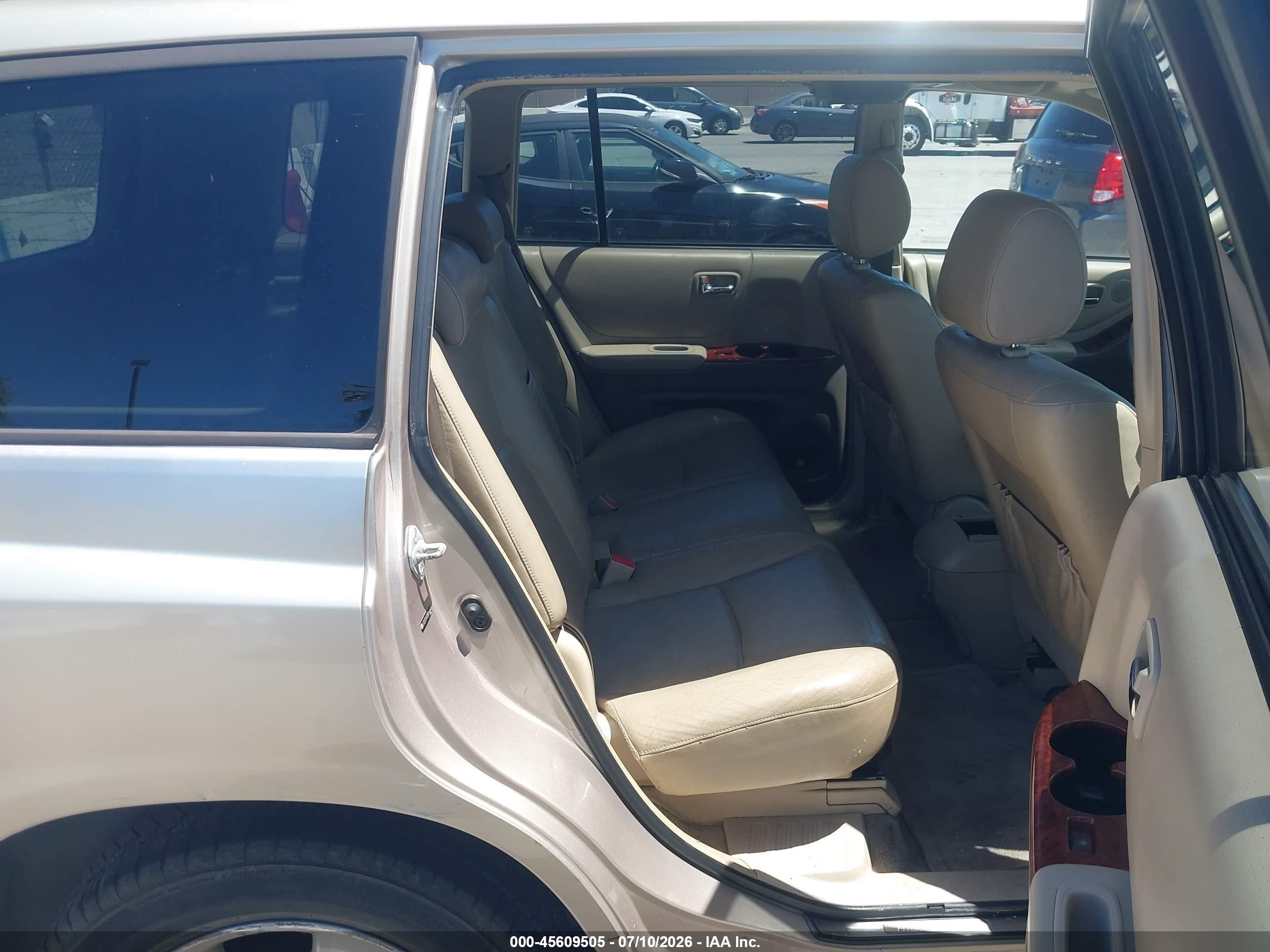 2005 Toyota Highlander Limited V6 Gray vin: JTEEP21A150116203
