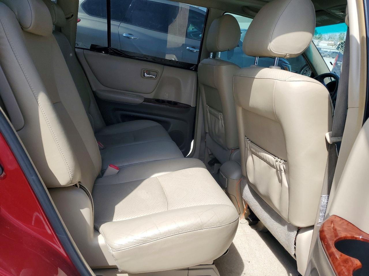 2005 Toyota Highlander Limited Burgundy vin: JTEEP21A150118033