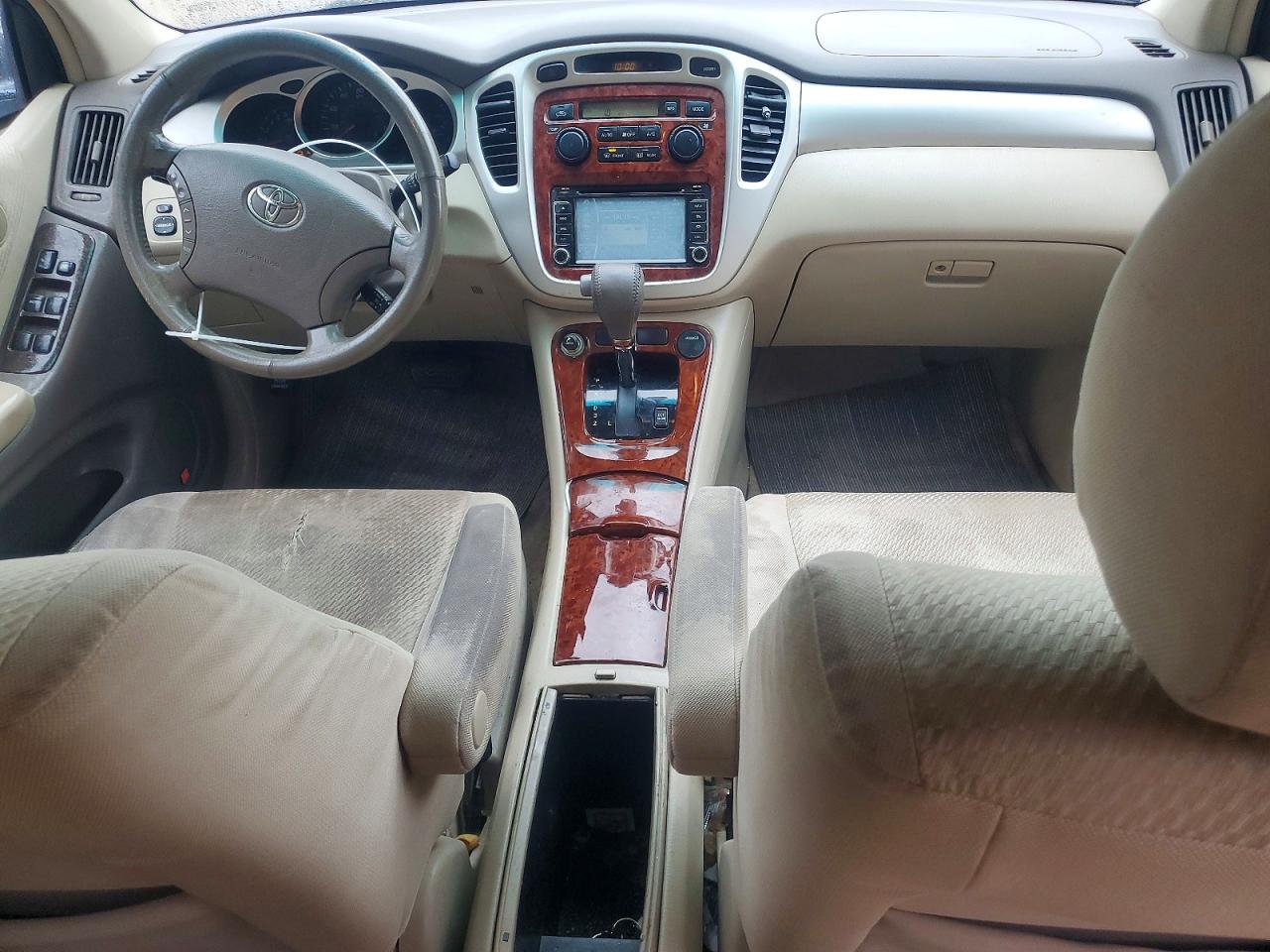 2005 Toyota Highlander Limited Синий vin: JTEEP21A150131218