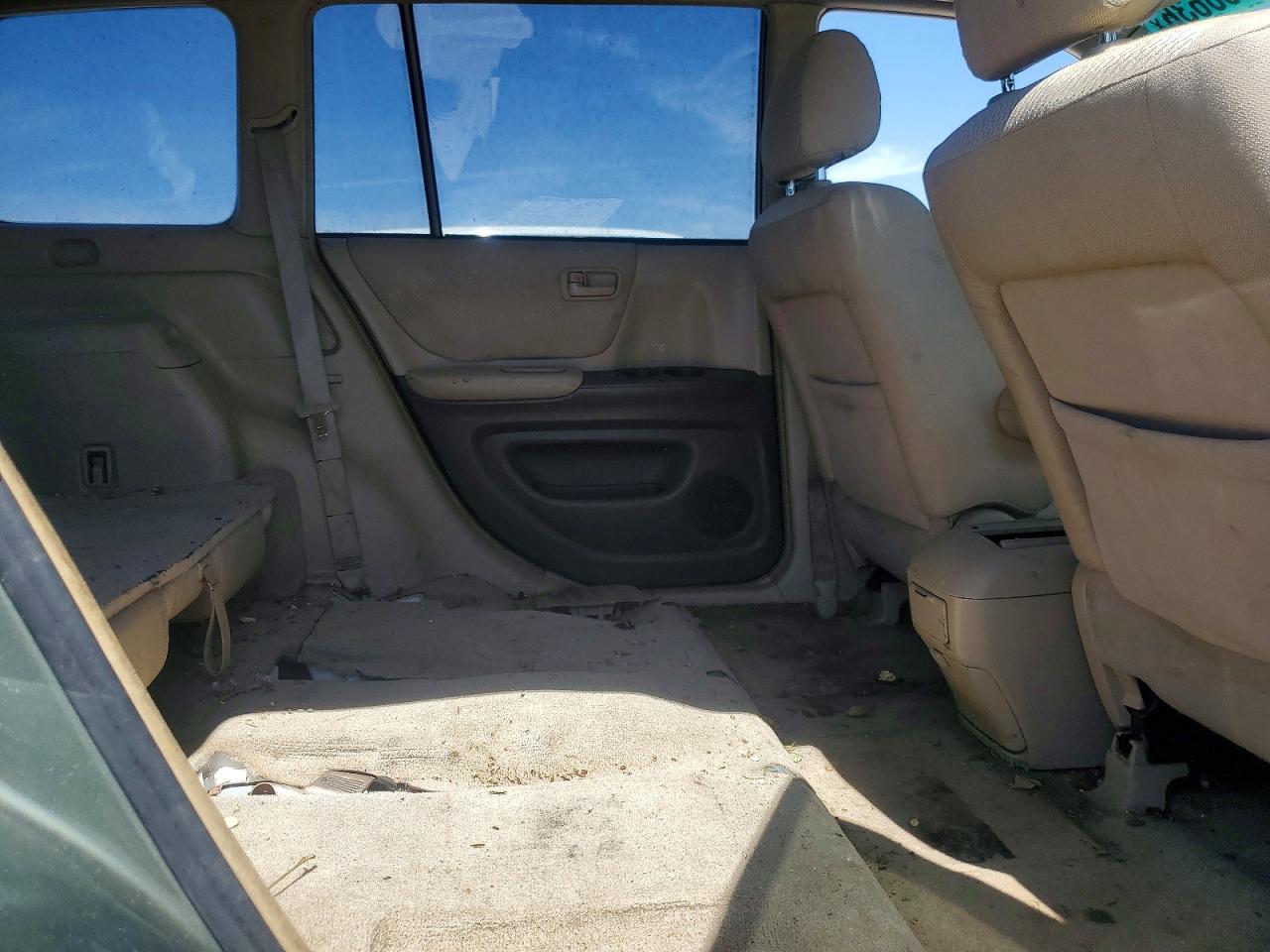 2006 Toyota Highlander Base Gray vin: JTEEP21A160140972