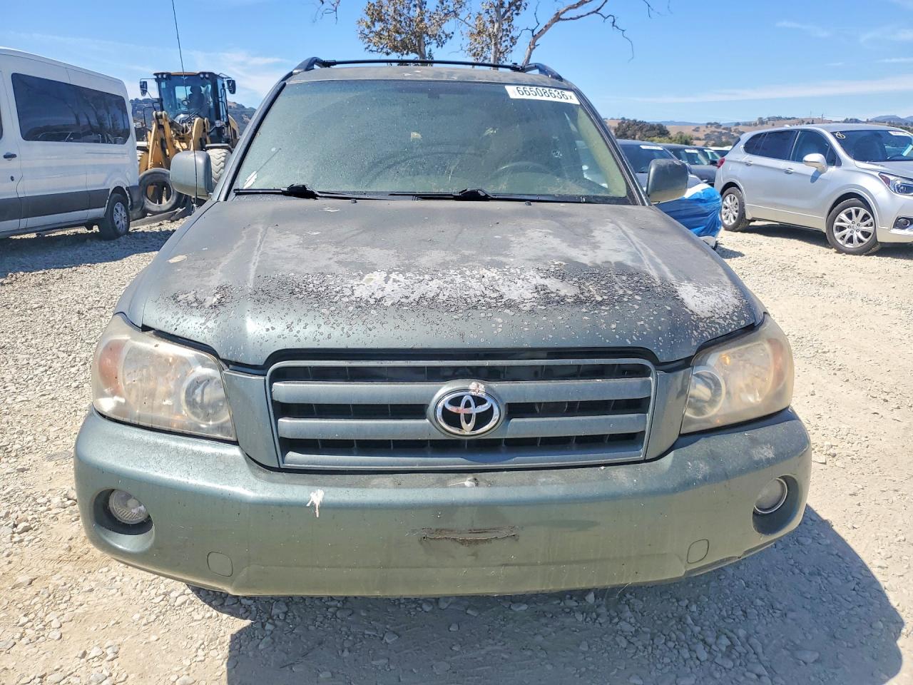2006 Toyota Highlander Base Gray vin: JTEEP21A160140972