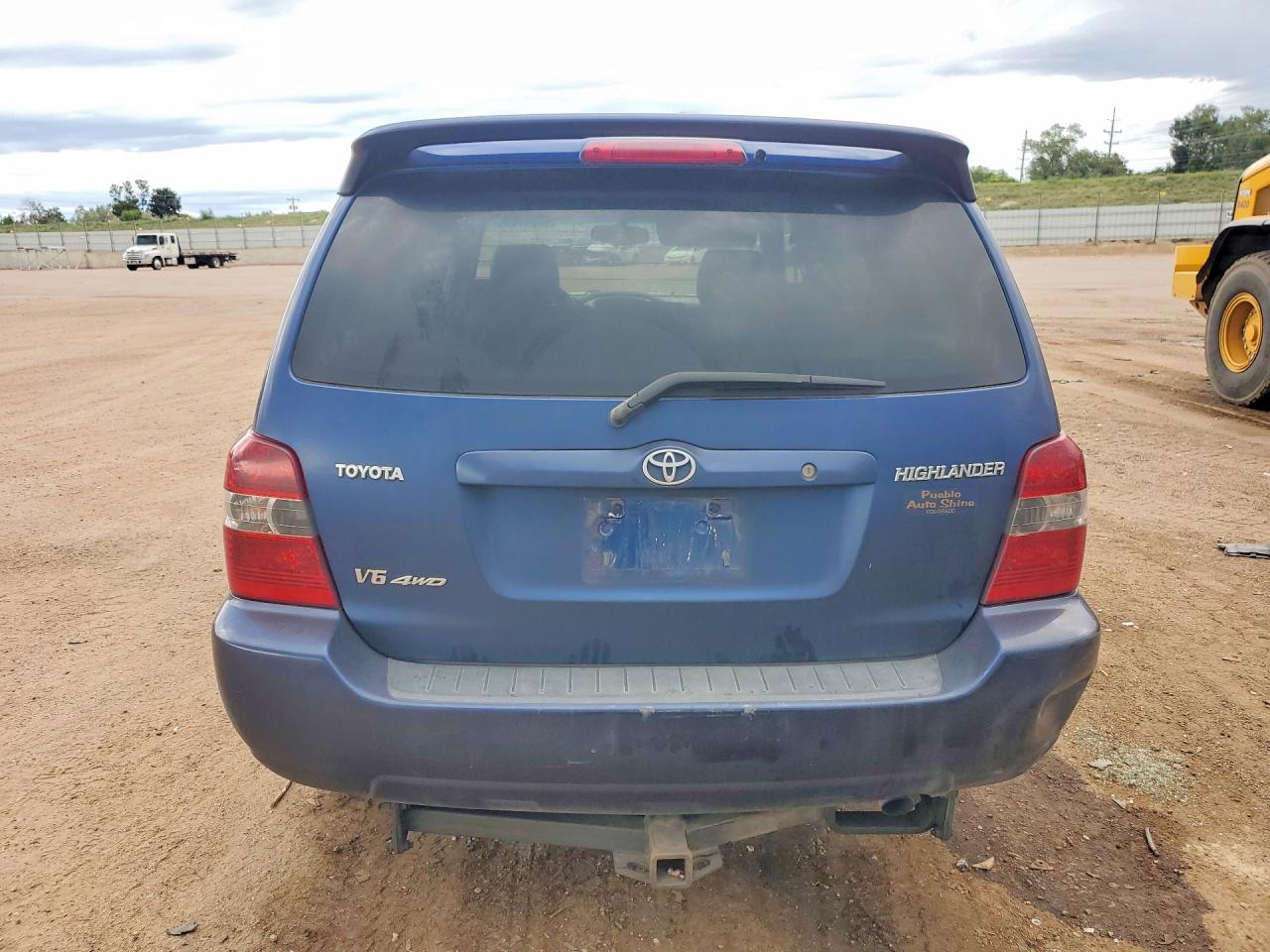 2006 Toyota Highlander Limited Blue vin: JTEEP21A160164530