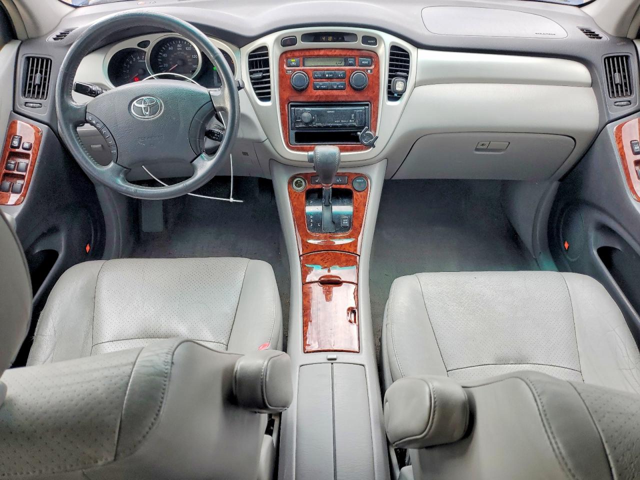 2006 Toyota Highlander Limited Blue vin: JTEEP21A160164530