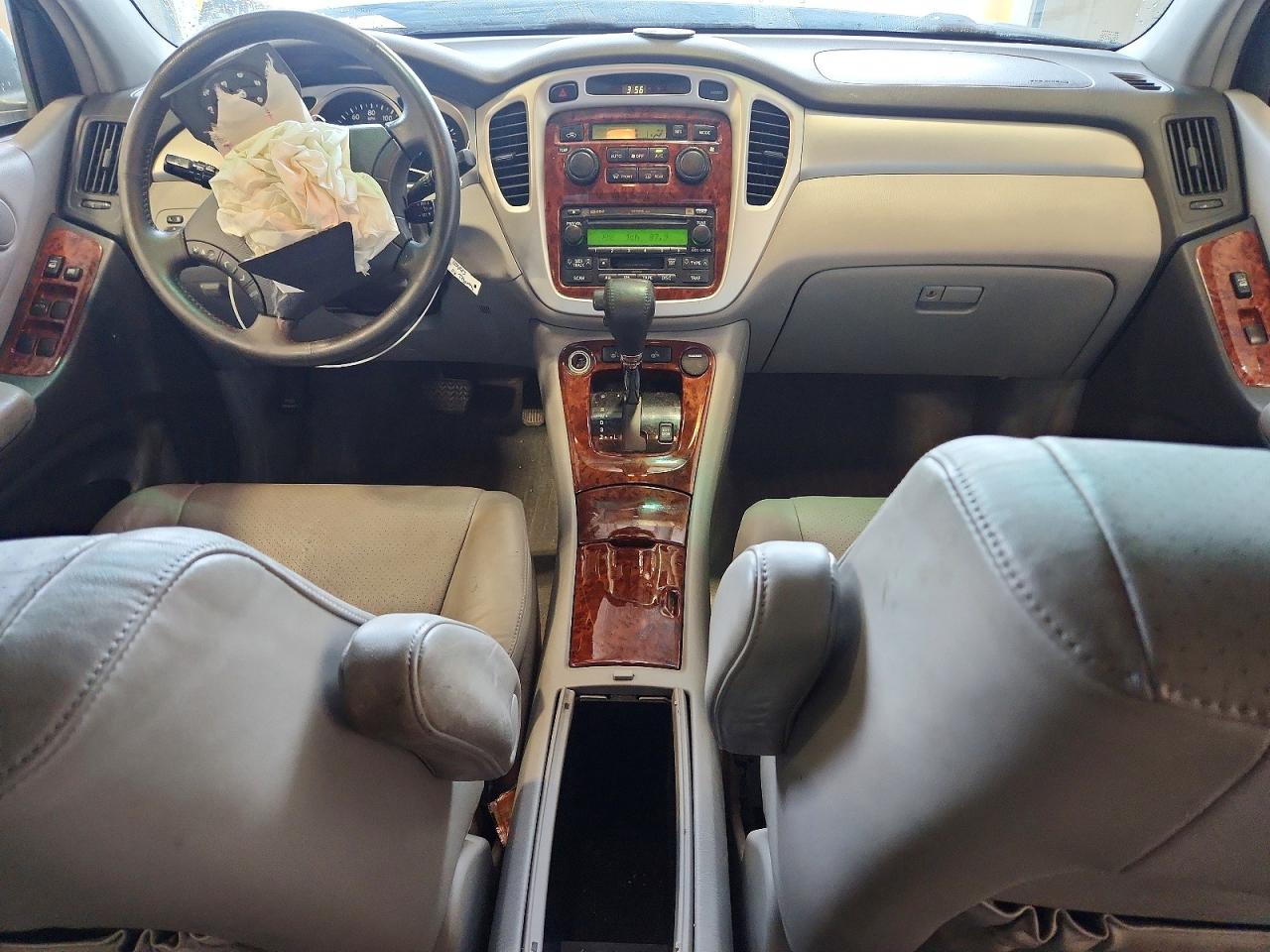 2006 Toyota Highlander Limited Green vin: JTEEP21A160166360