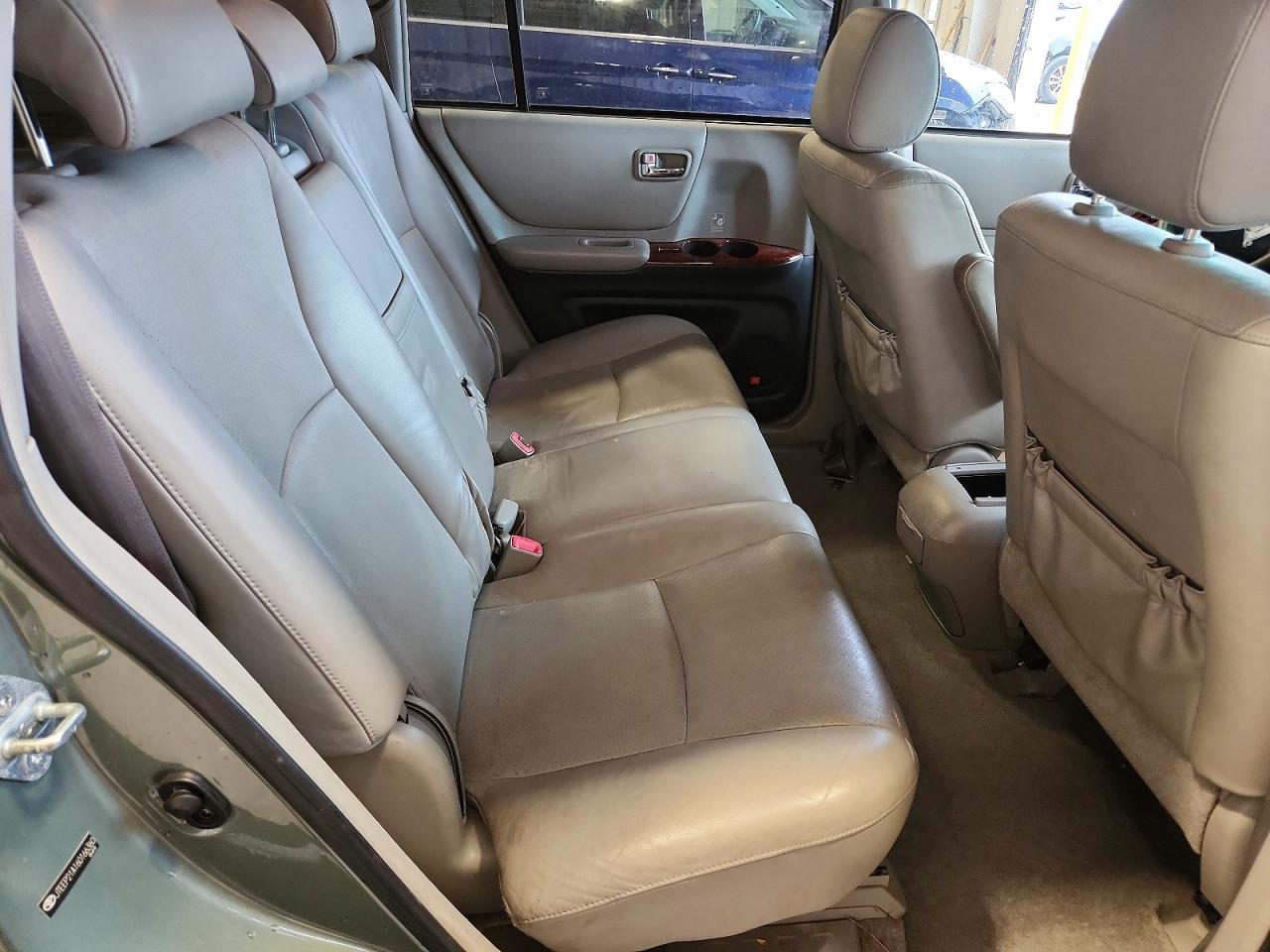 2006 Toyota Highlander Limited Green vin: JTEEP21A160166360