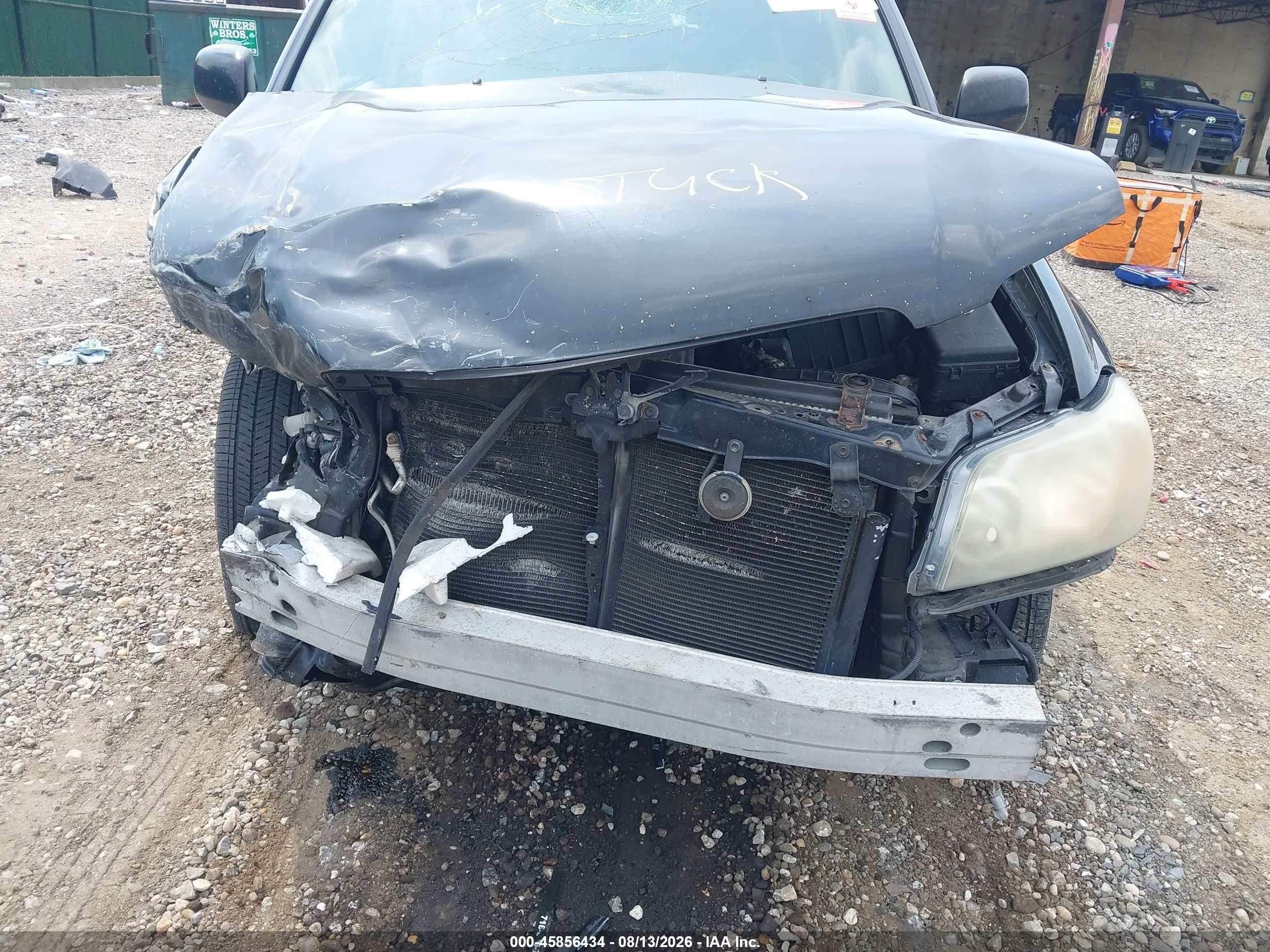 2006 Toyota Highlander V6 Black vin: JTEEP21A160167816