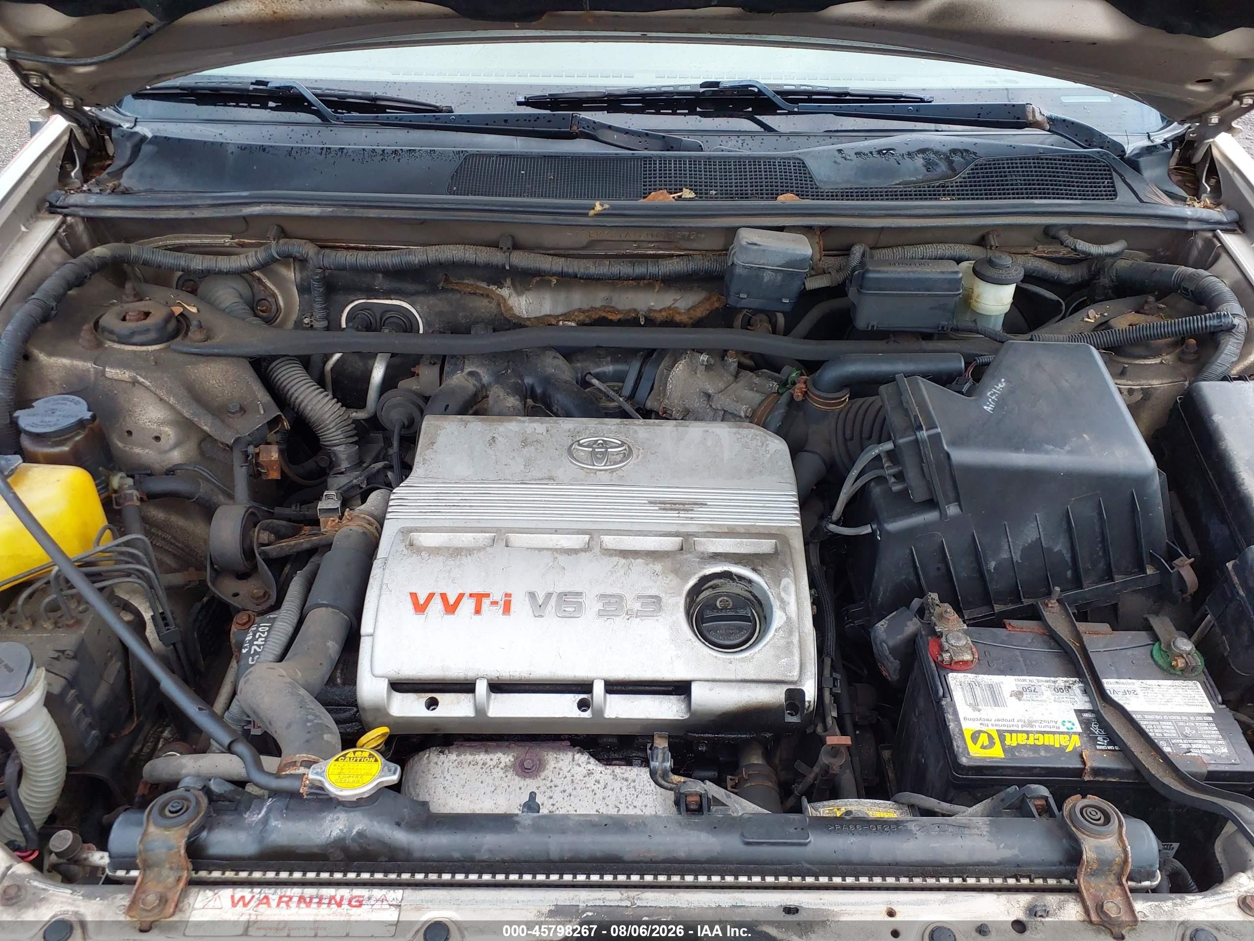 2006 Toyota Highlander V6 Gold vin: JTEEP21A160172272