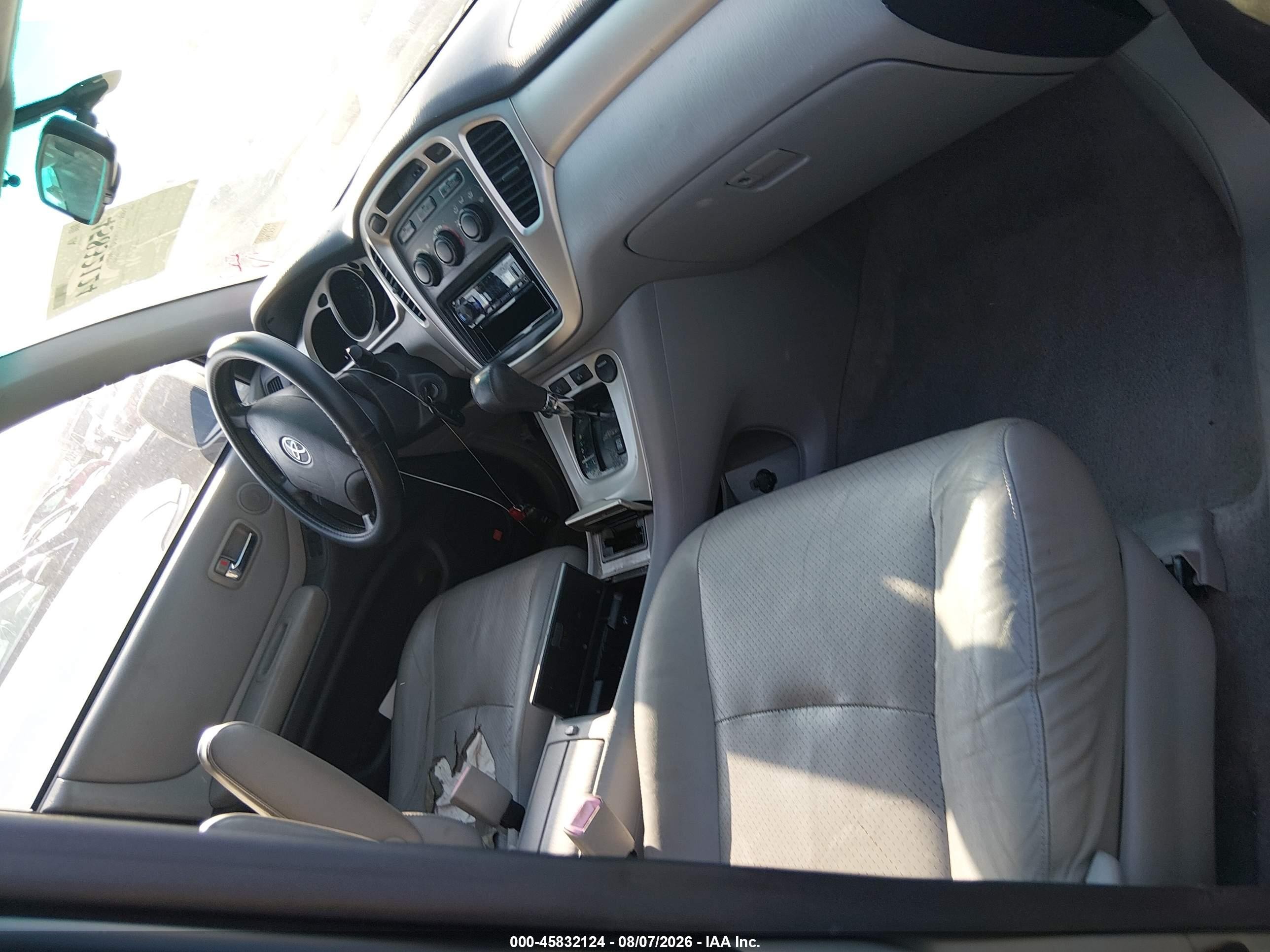 2006 Toyota Highlander Sport V6 Silver vin: JTEEP21A160179464