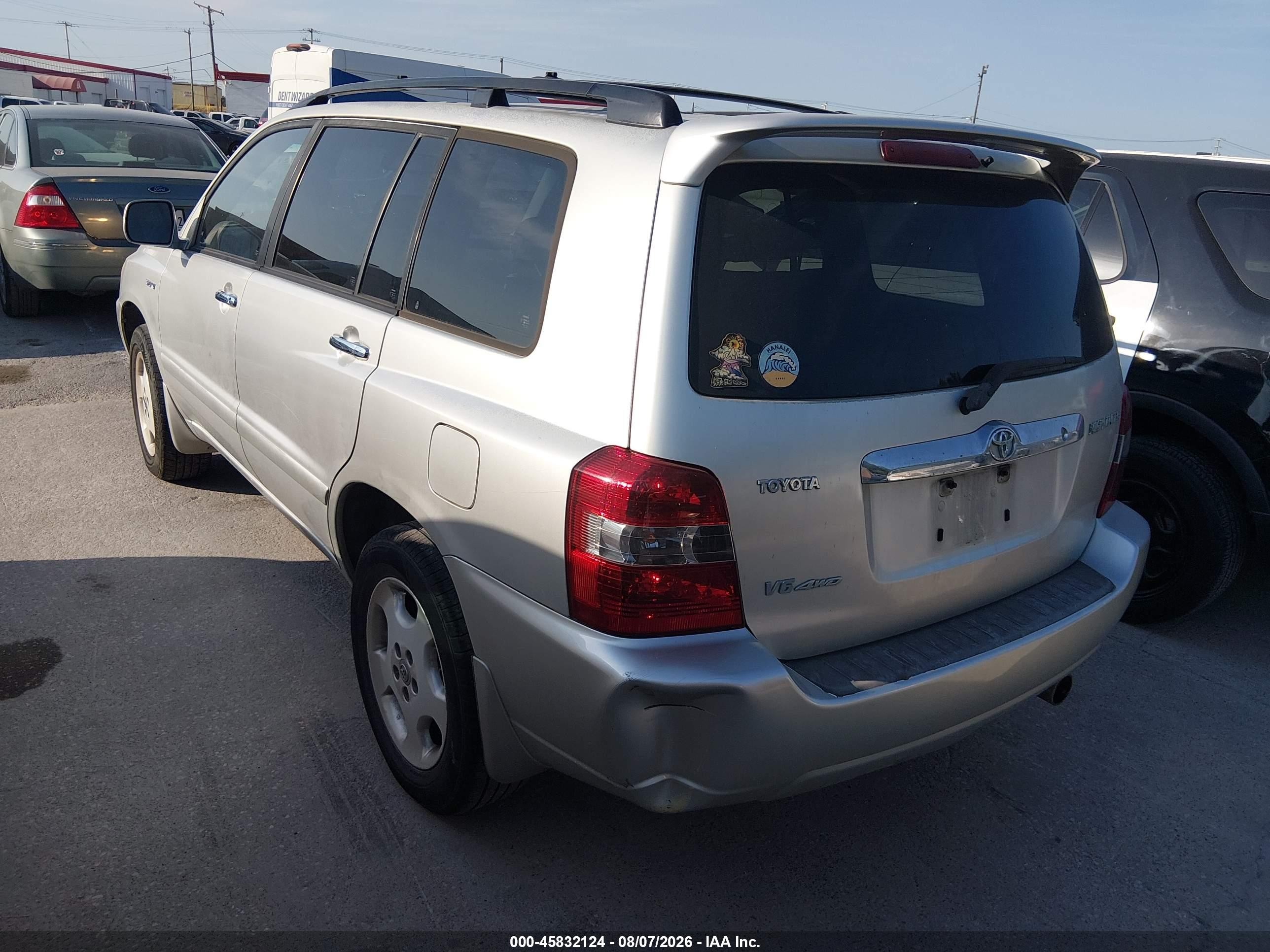 2006 Toyota Highlander Sport V6 Silver vin: JTEEP21A160179464