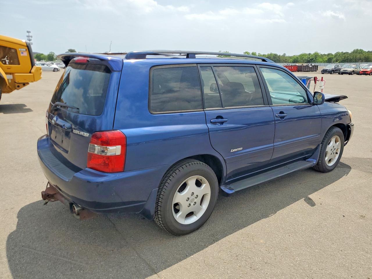 2006 Toyota Highlander Limited Blue vin: JTEEP21A160180811