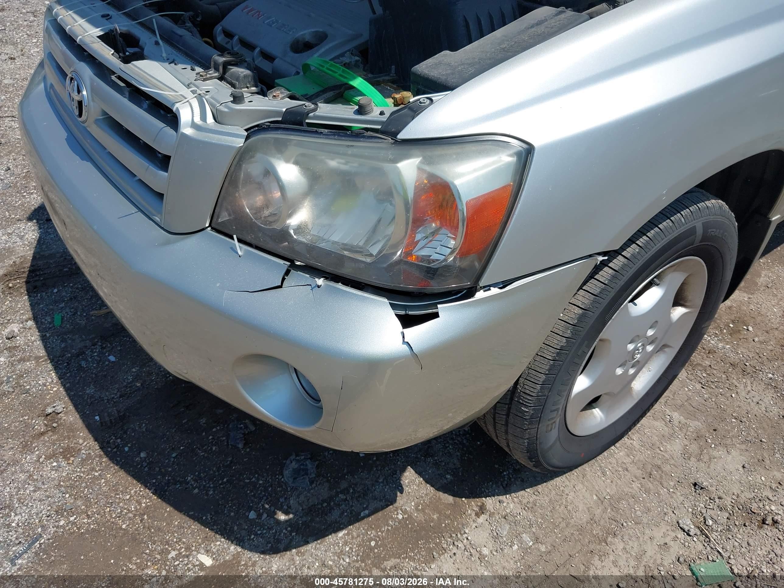 2006 Toyota Highlander Limited V6 Silver vin: JTEEP21A160186107