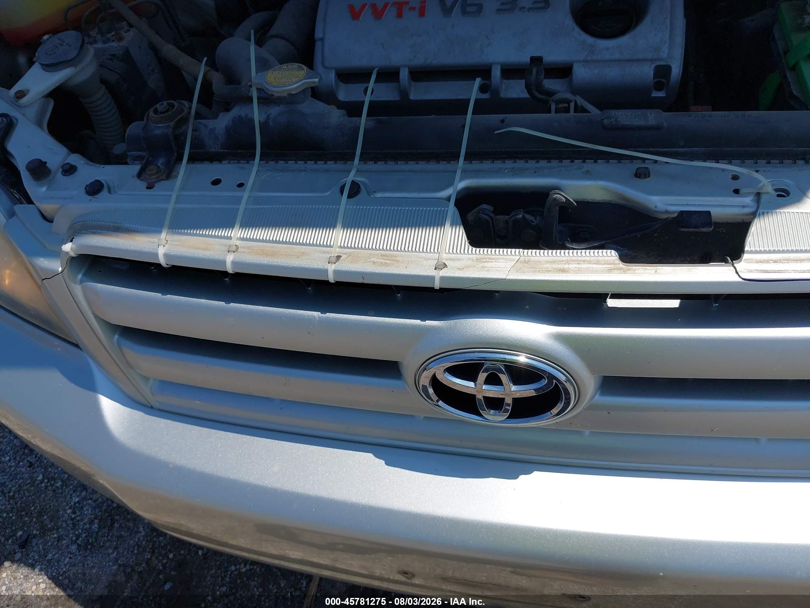 2006 Toyota Highlander Limited V6 Silver vin: JTEEP21A160186107