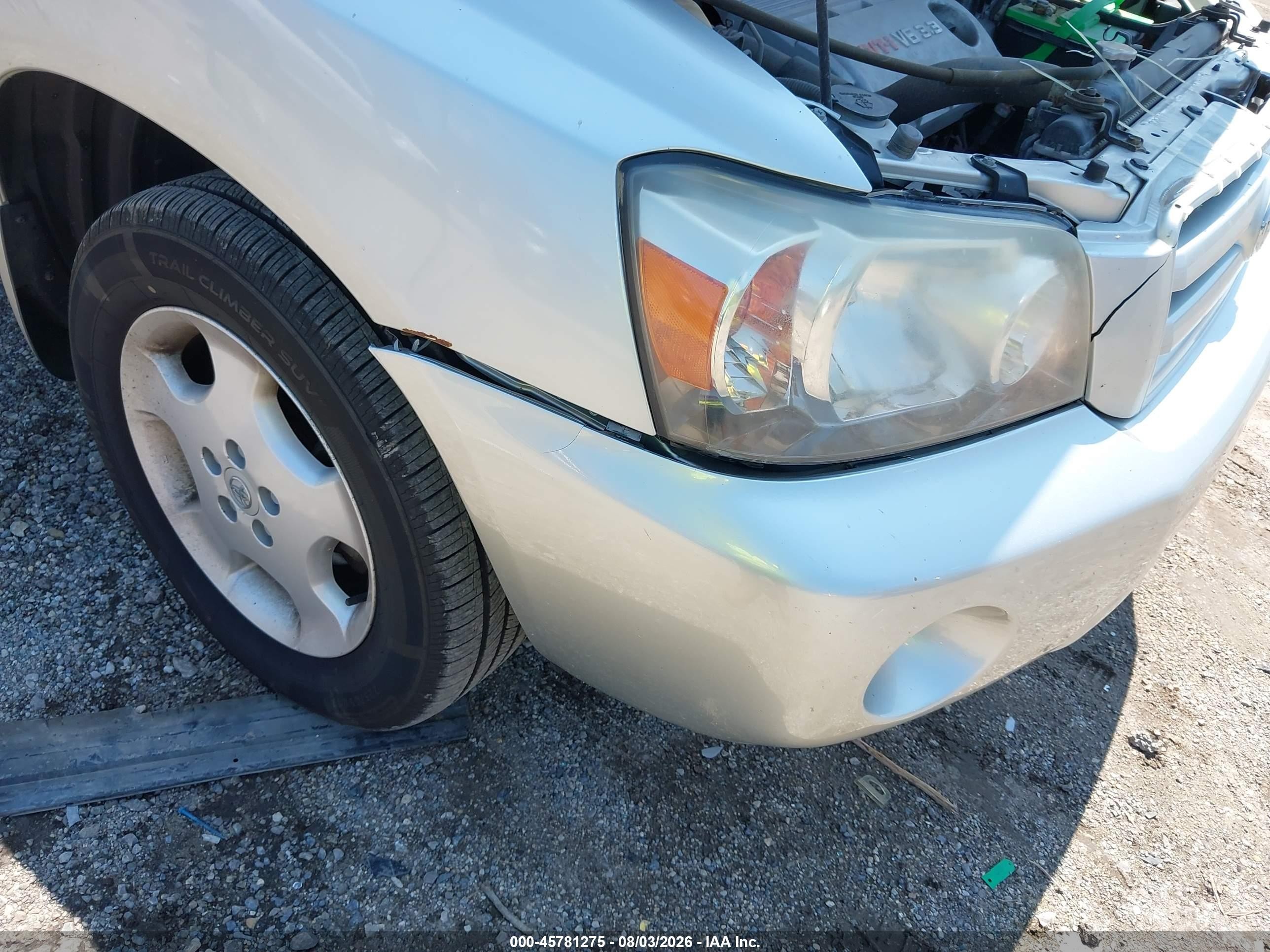 2006 Toyota Highlander Limited V6 Silver vin: JTEEP21A160186107