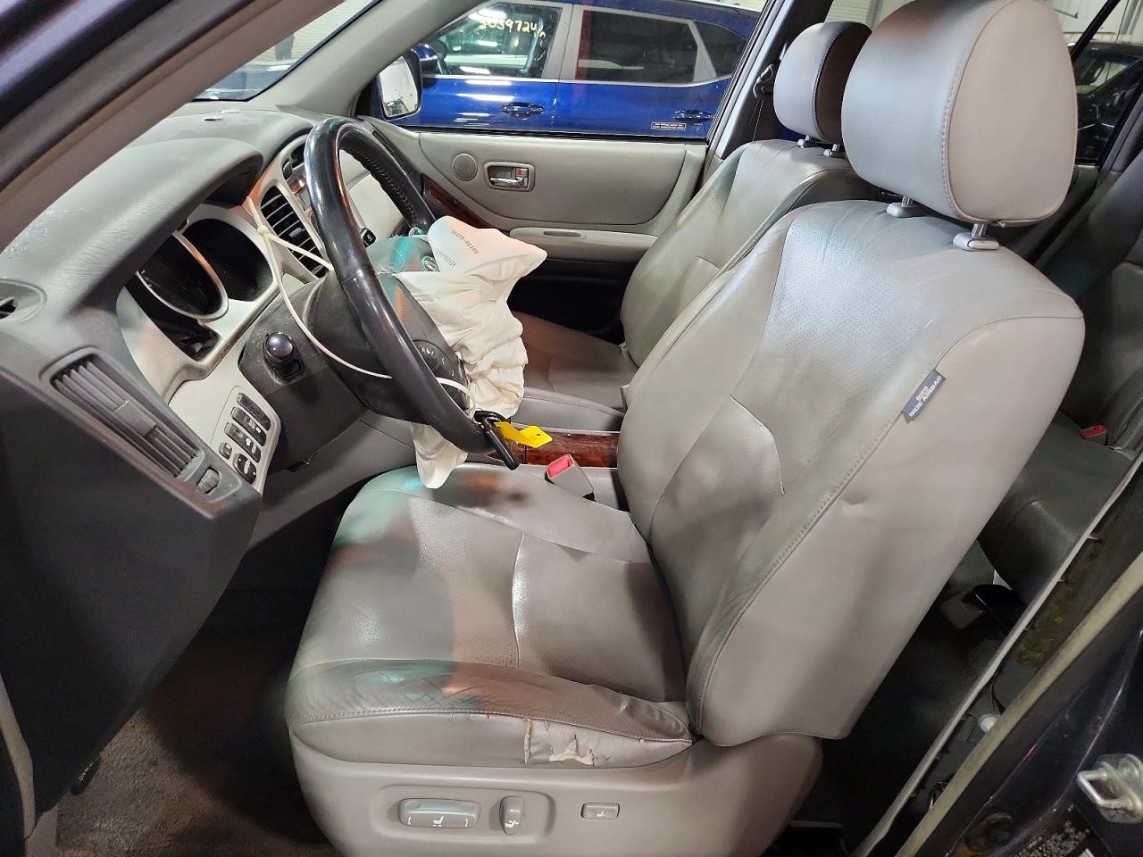 2007 Toyota Highlander Limited Gray vin: JTEEP21A170190806