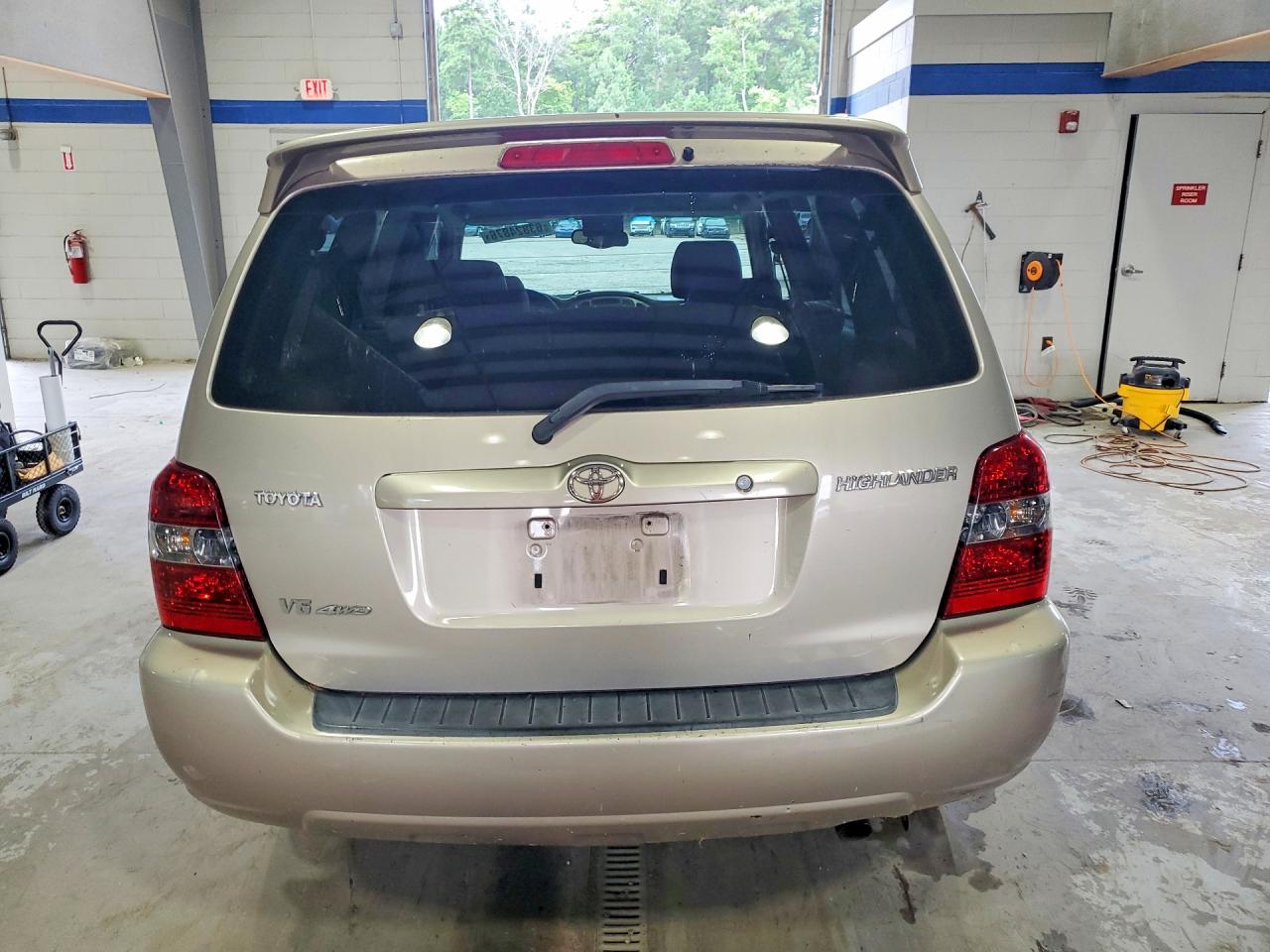 2004 Toyota Highlander Limited Tan vin: JTEEP21A240024869