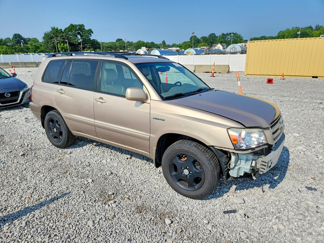2004 Toyota Highlander Limited Gold vin: JTEEP21A240029036