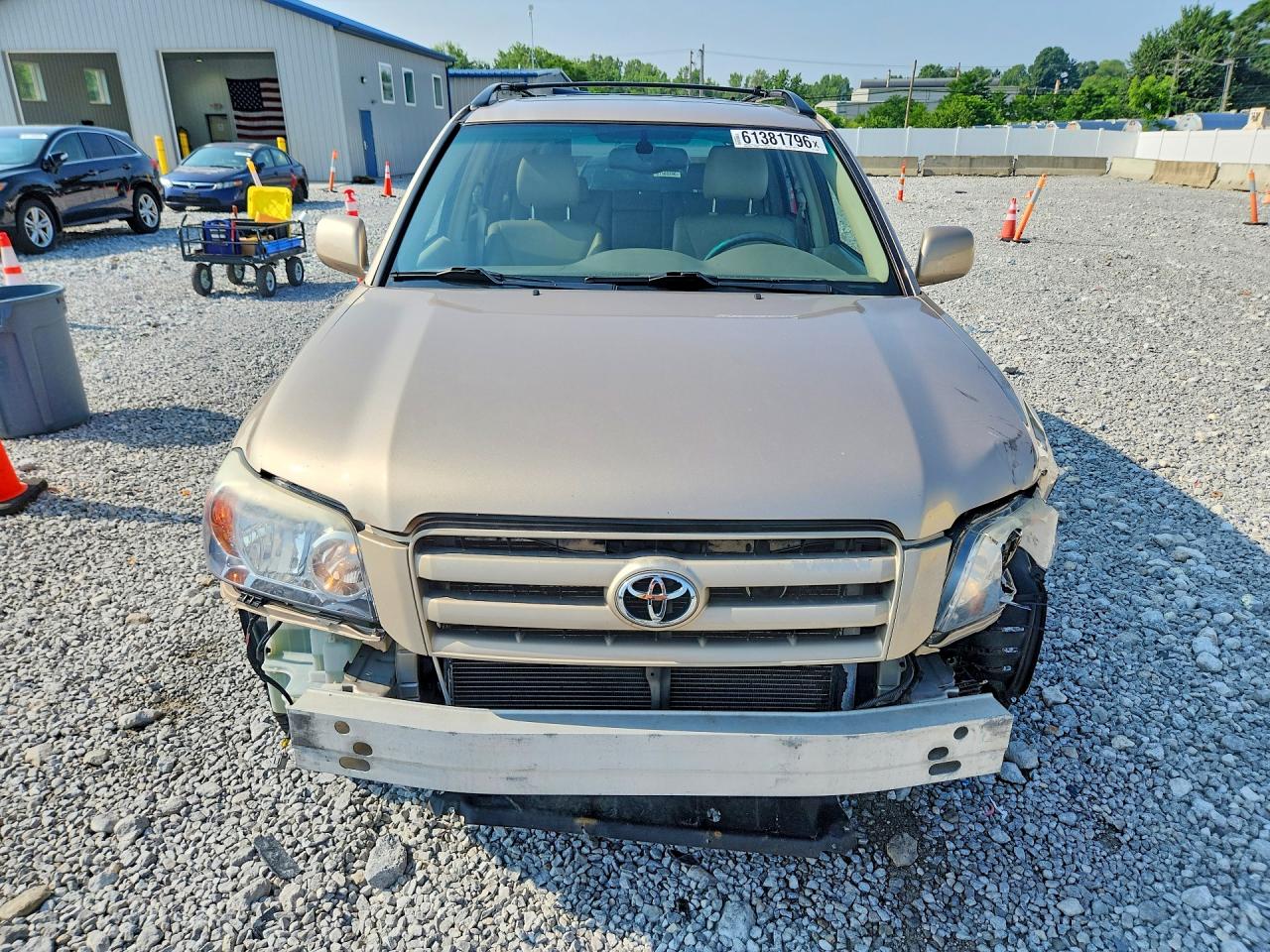 2004 Toyota Highlander Limited Gold vin: JTEEP21A240029036