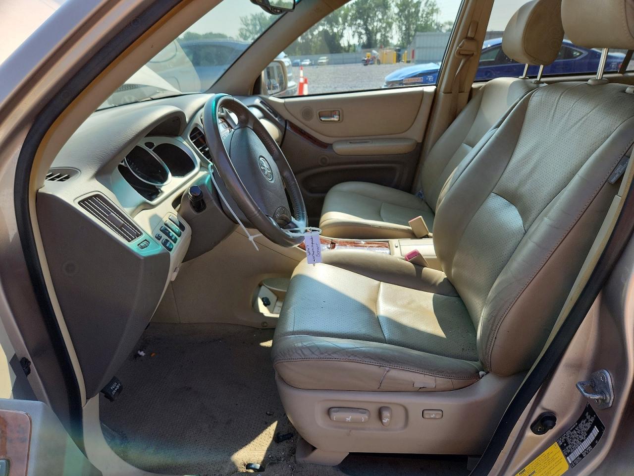 2004 Toyota Highlander Limited Gold vin: JTEEP21A240029036