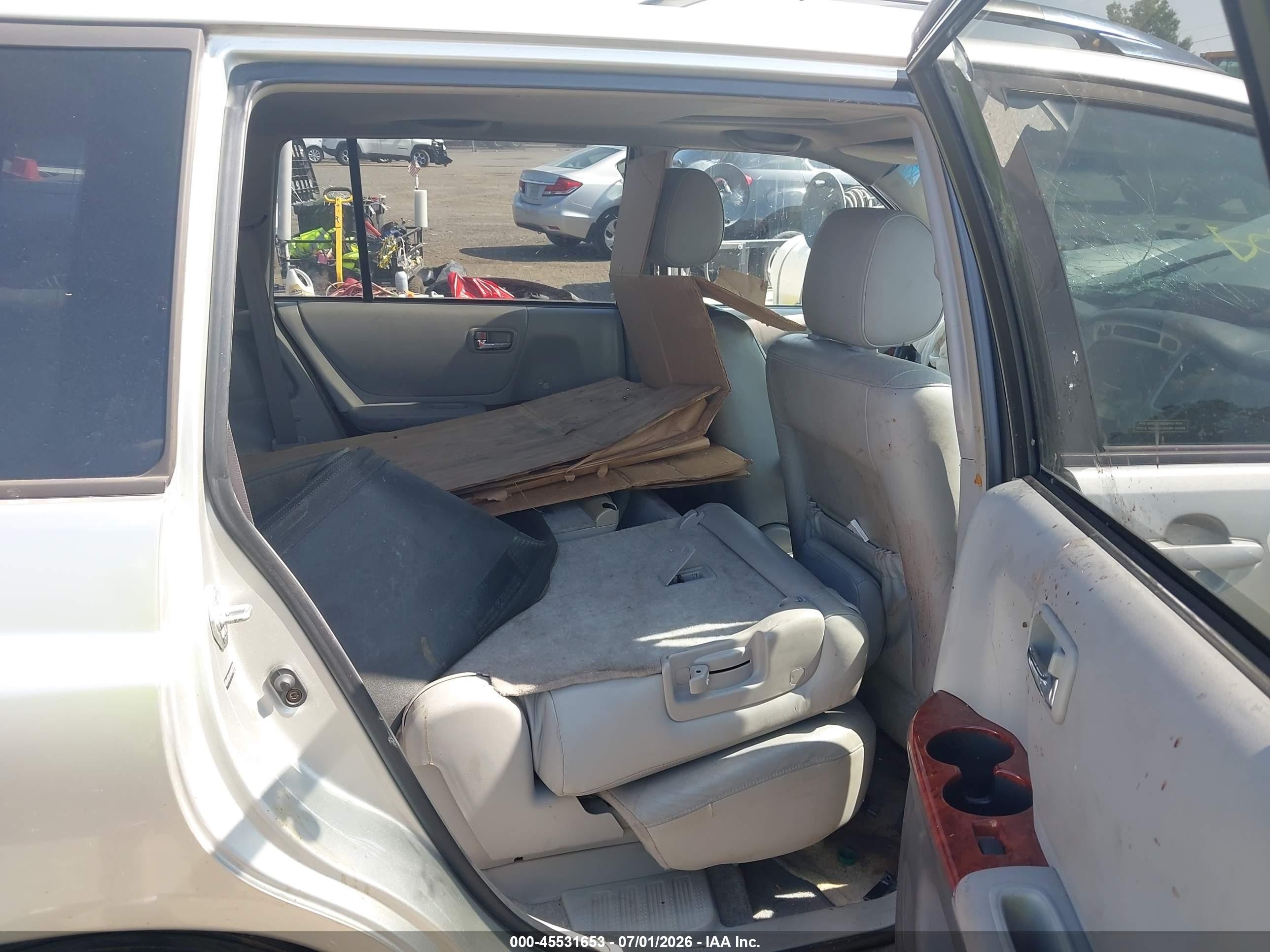 2004 Toyota Highlander Limited V6 Серебряный vin: JTEEP21A240031398