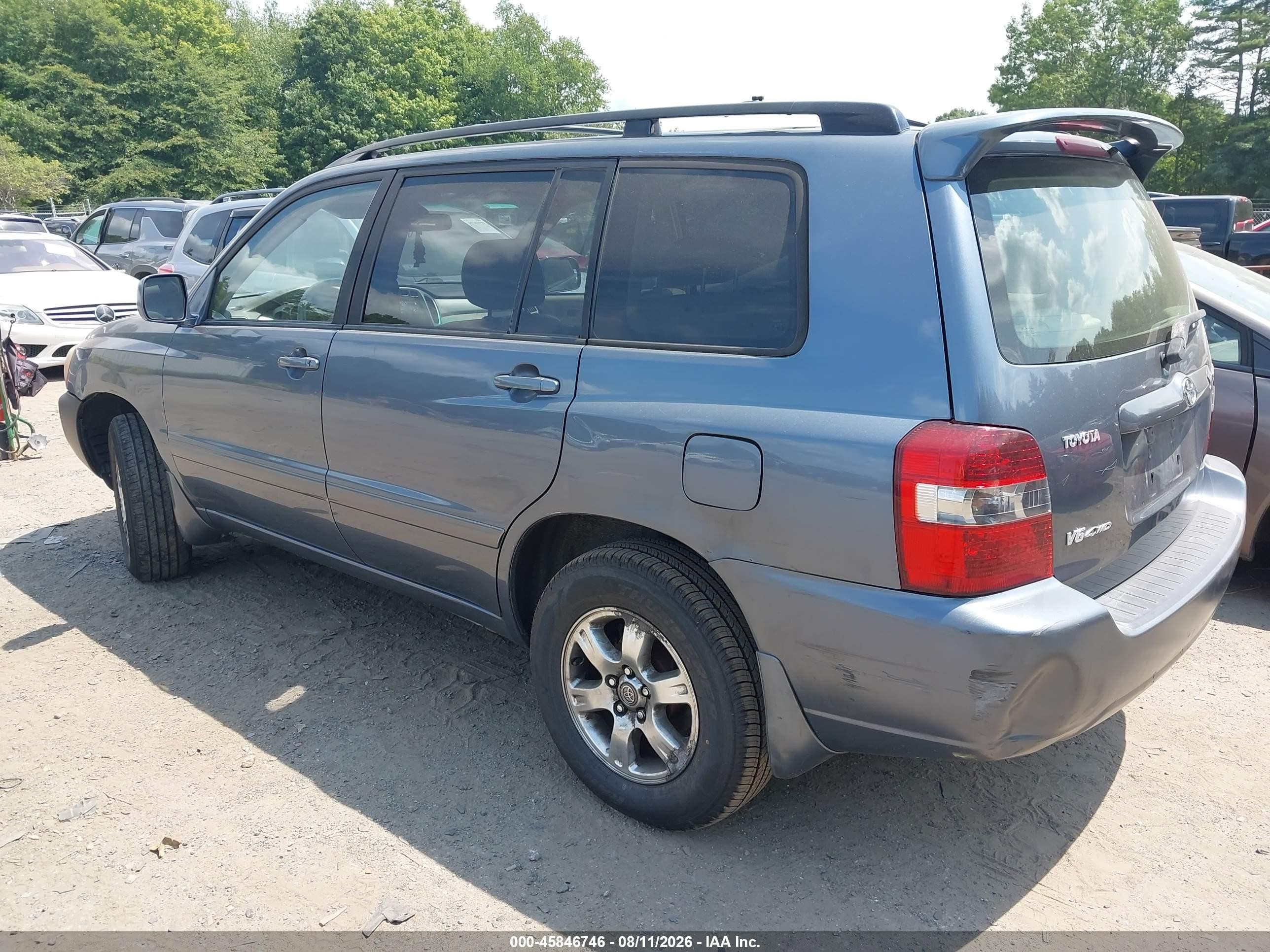 2004 Toyota Highlander V6 Синий vin: JTEEP21A240033443