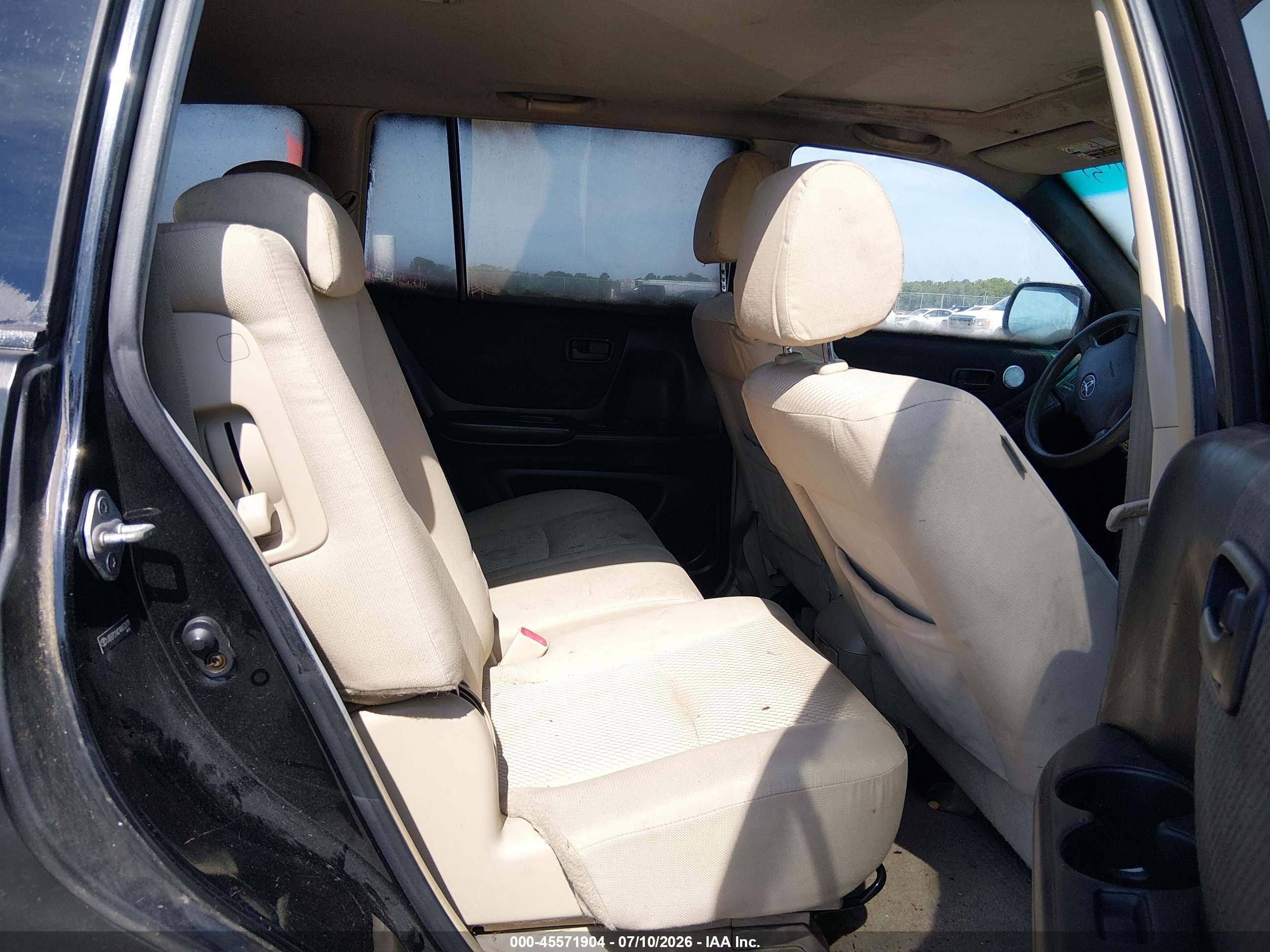 2004 Toyota Highlander V6 Черный vin: JTEEP21A240052879