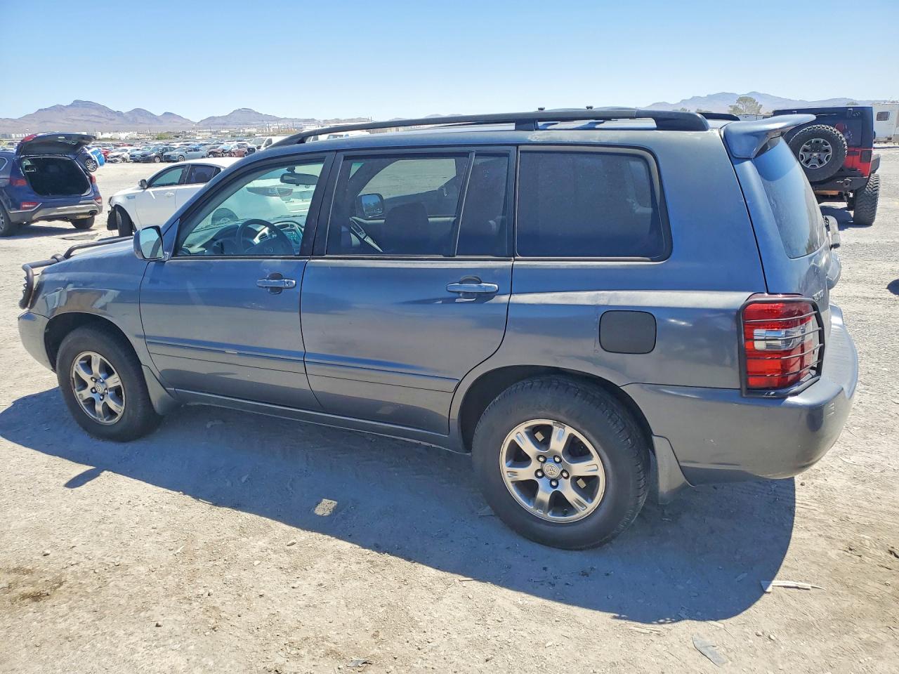 2004 Toyt Highlander Gray vin: JTEEP21A240052882