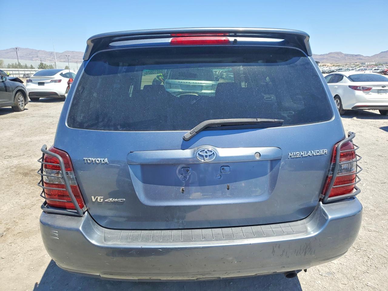 2004 Toyt Highlander Gray vin: JTEEP21A240052882