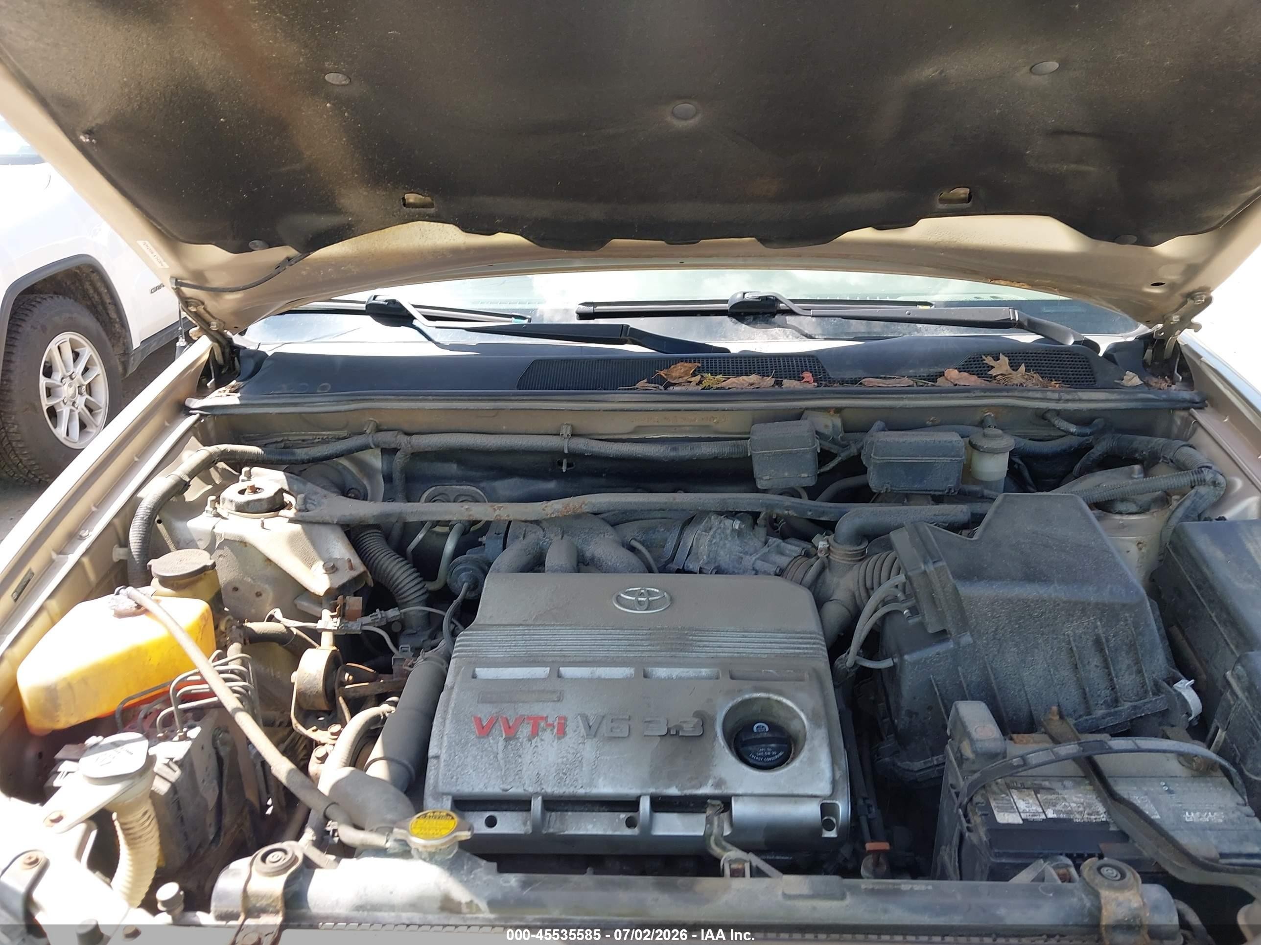 2005 Toyota Highlander V6 Tan vin: JTEEP21A250088024