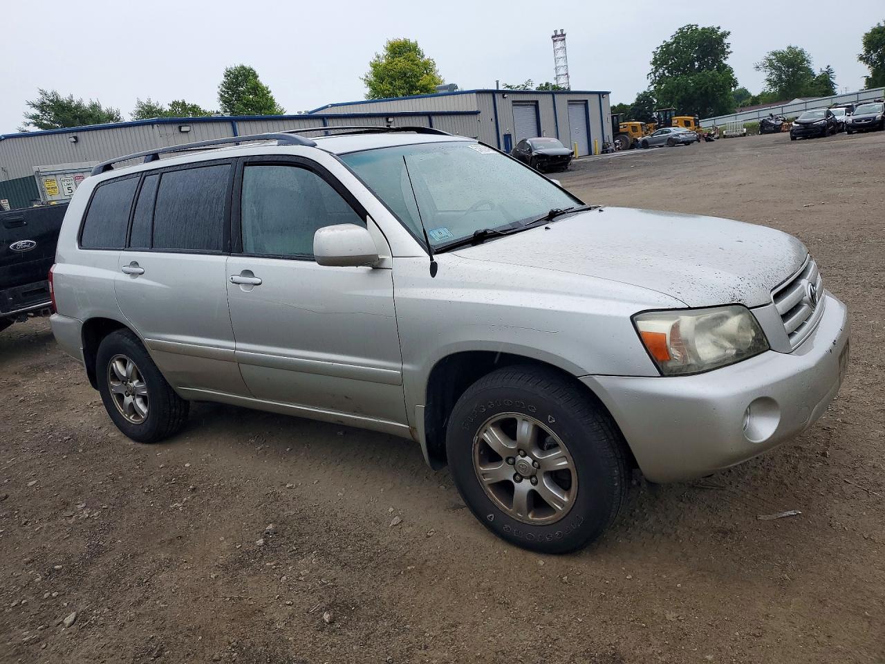 2005 Toyota Highlander Limited Silver vin: JTEEP21A250089271