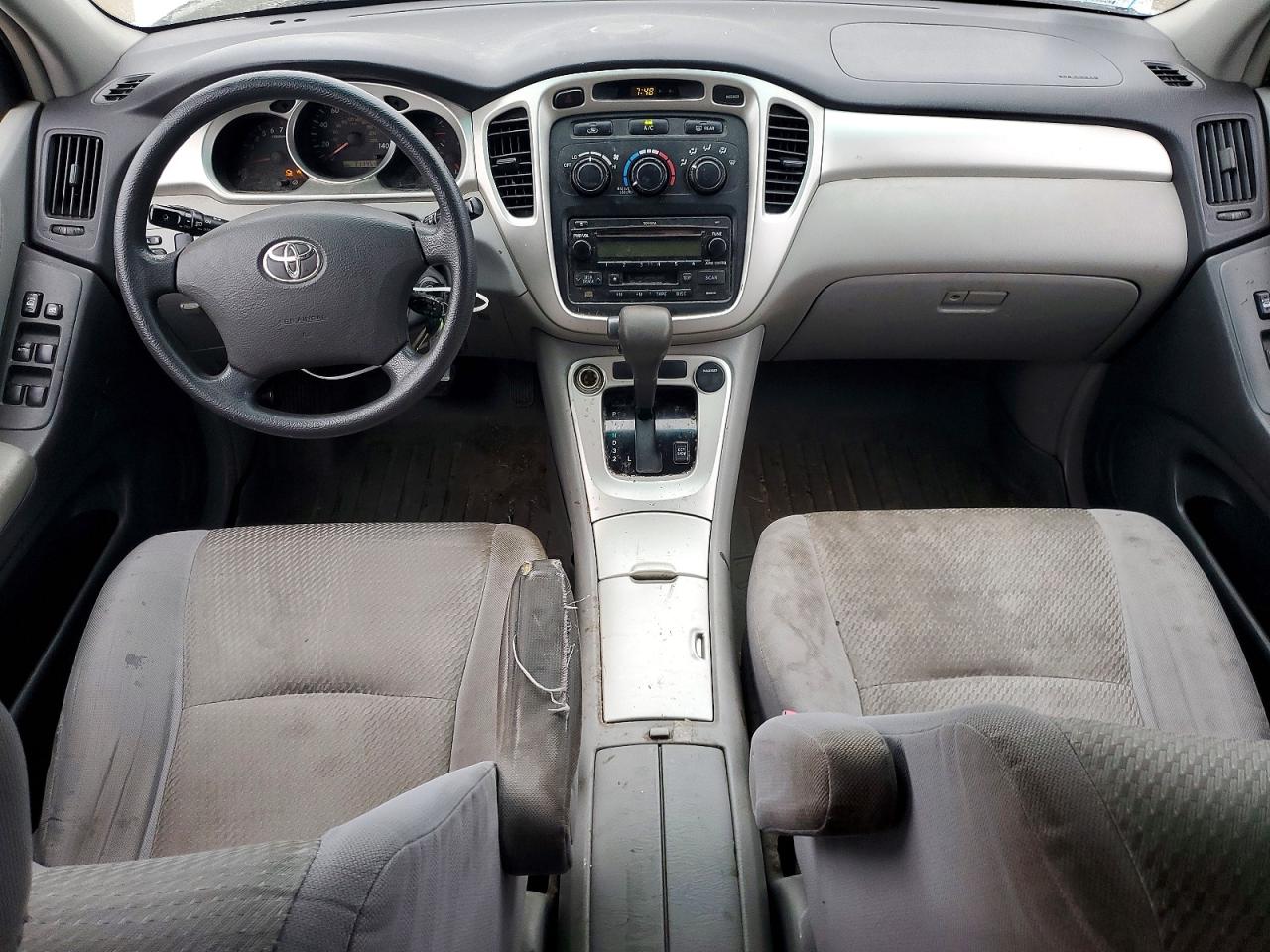2005 Toyota Highlander Limited Silver vin: JTEEP21A250089271